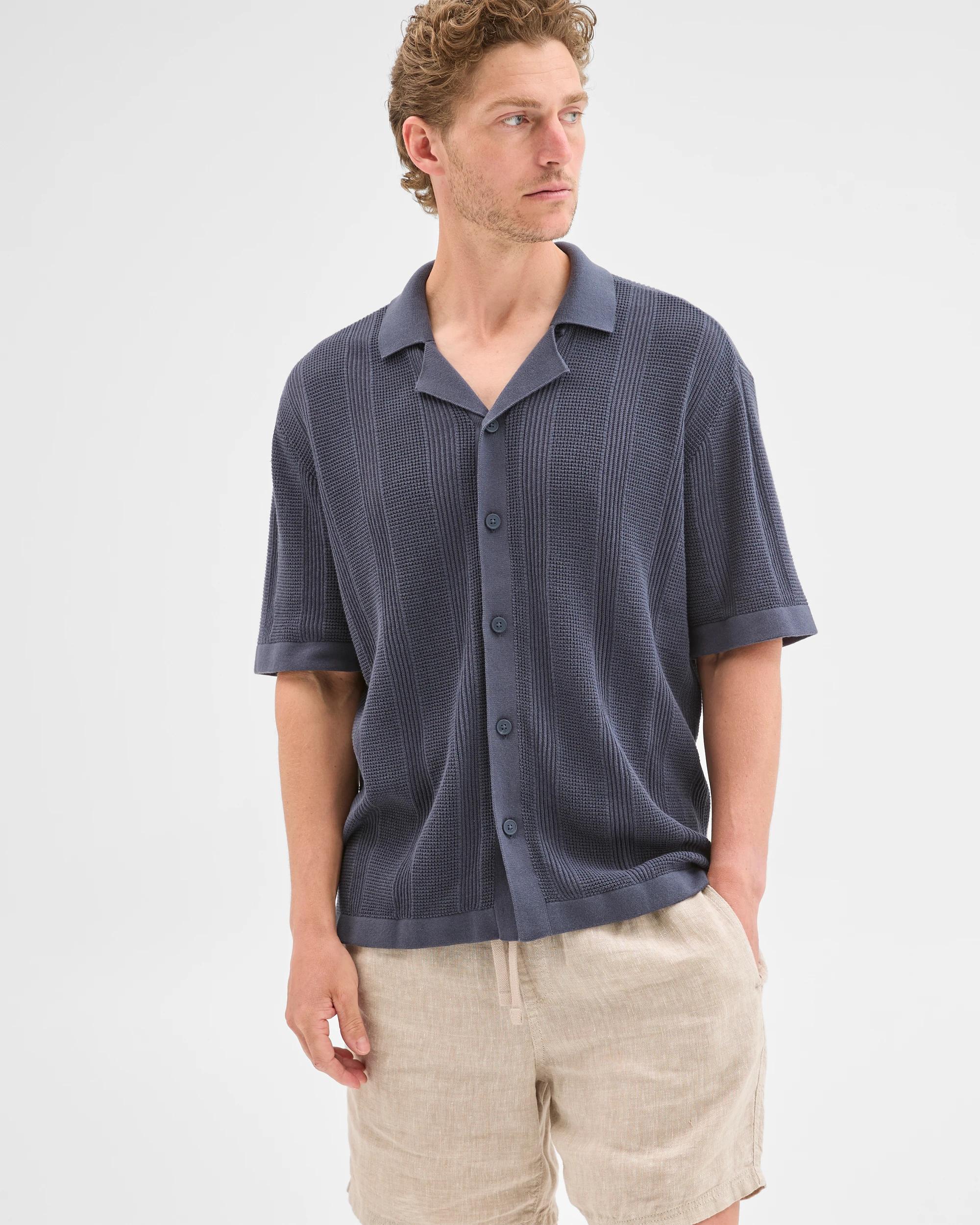 3 Target Australian Cotton Fashion Knit Shirt NAVY, 3 of 7