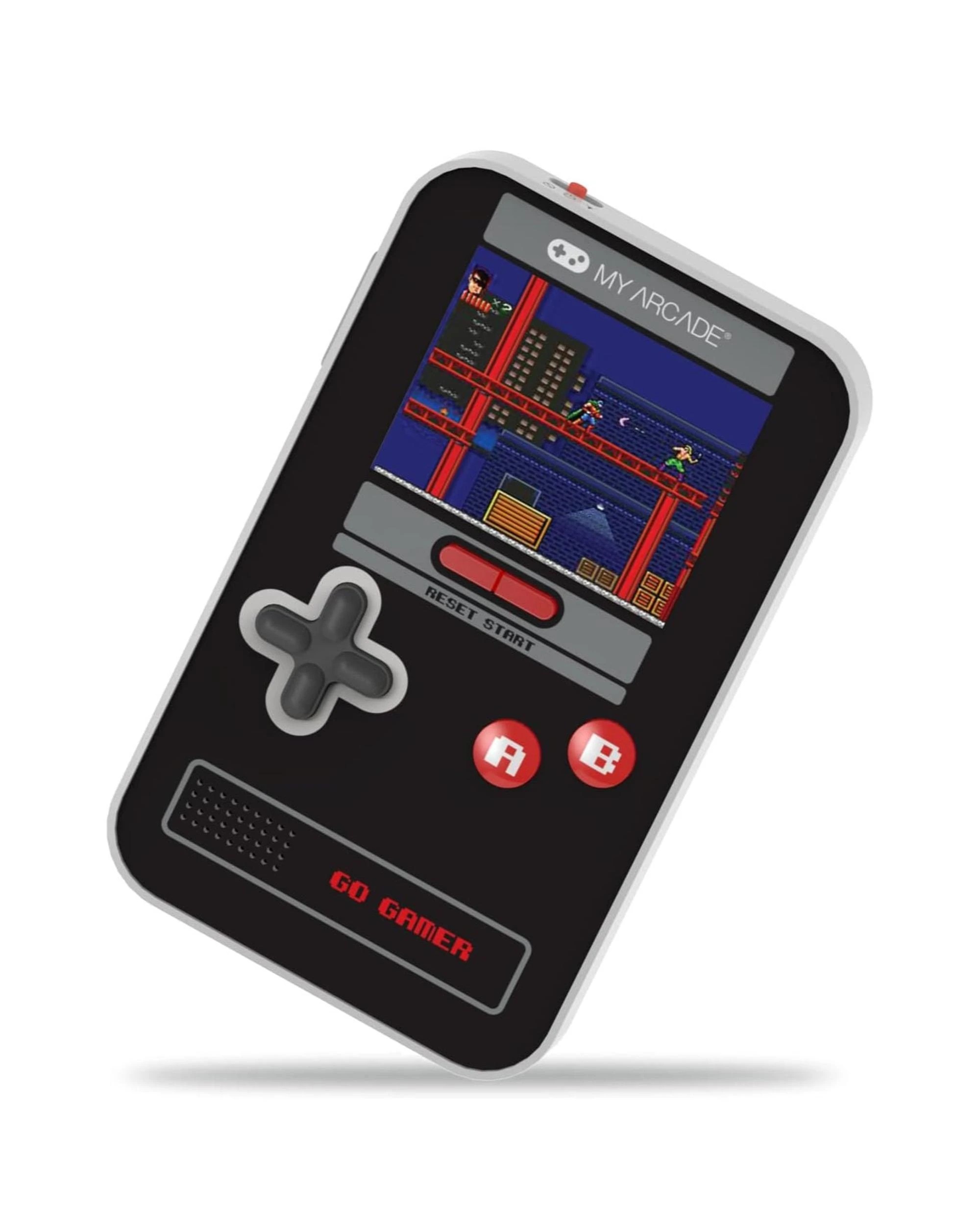4 My Arcade Go Gamer Classic Portable Gaming System with 300 Games - Black and Red - Multi, 4 of 6