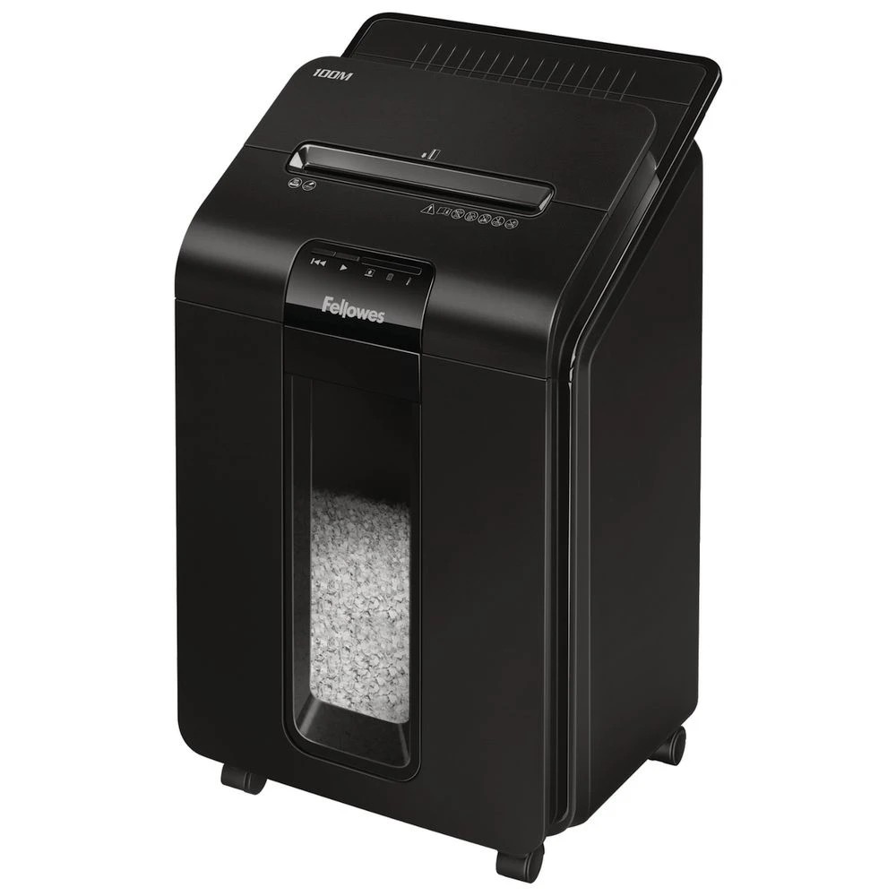 2 Fellowes Auto Micro Cut Shredder 100M, 2 of 10
