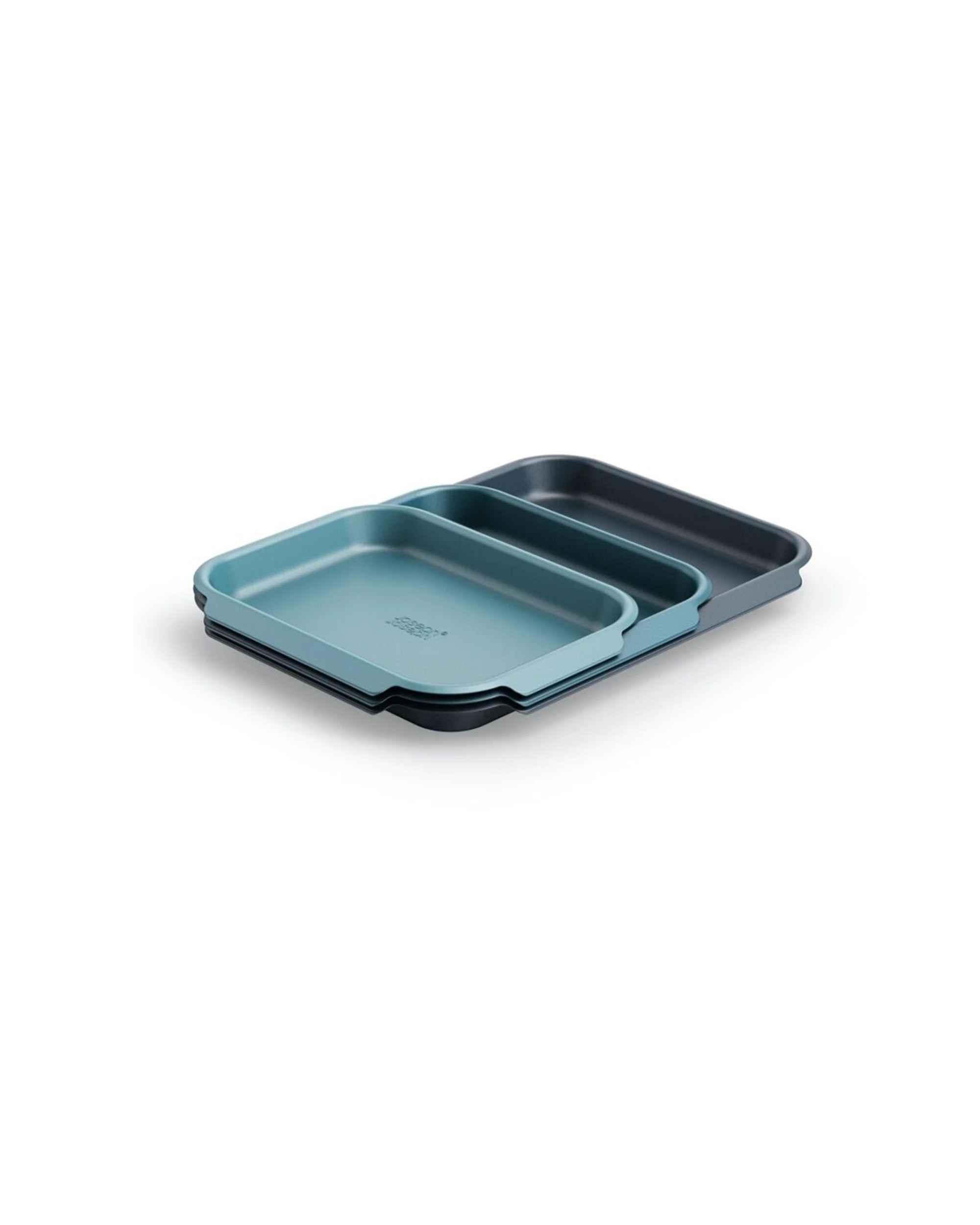 5 Joseph Joseph 2PK Carbon Steel Non-Stick Nest Small Kitchen Baking Tray - Blue, 5 of 8