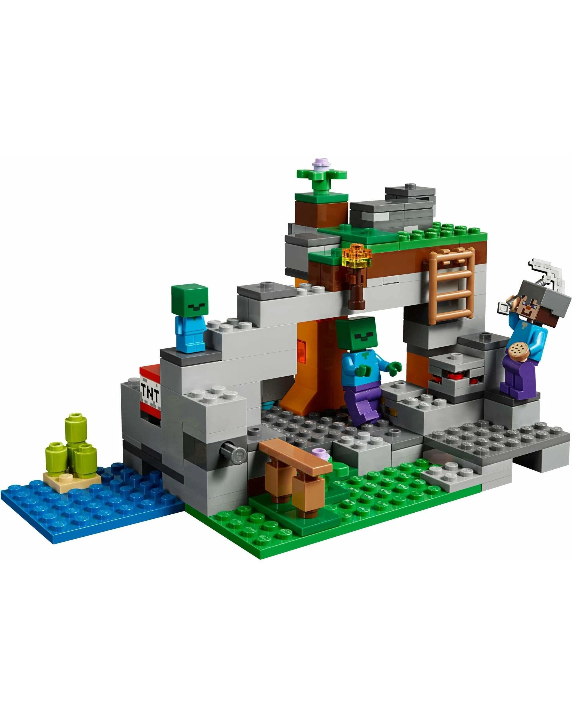 2 LEGO 21141 The Zombie Cave Minecraft Set, 2 of 5