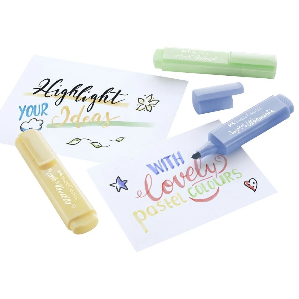 6 Faber-Castell Textliner Highlighters Pastel 8 Pack, 6 of 7