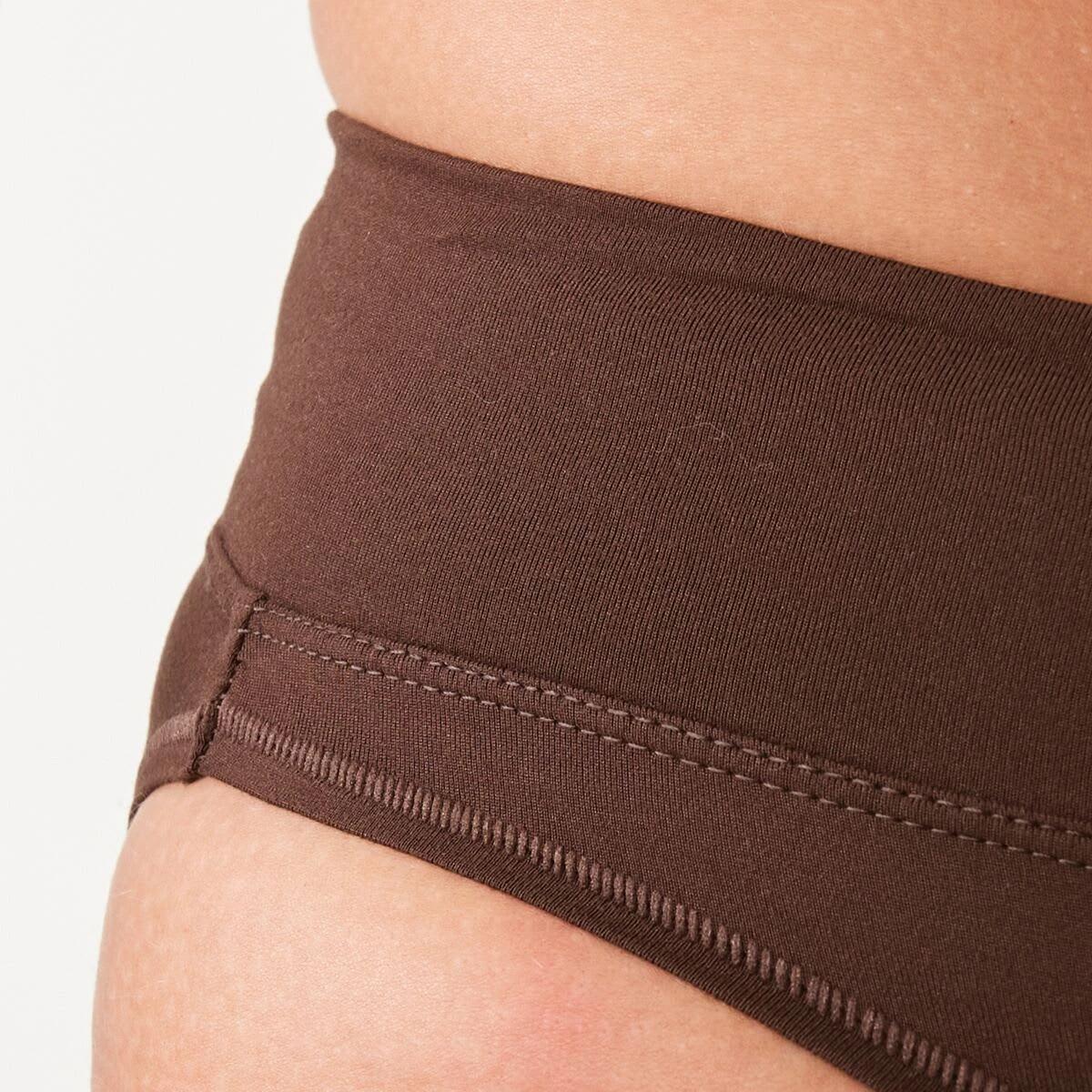 8 3 Pack Ultra Soft Hi-Cut Briefs HALOGEN BLUE, STEEL GREY, CHOCOLATE FUDGE, 8 of 8