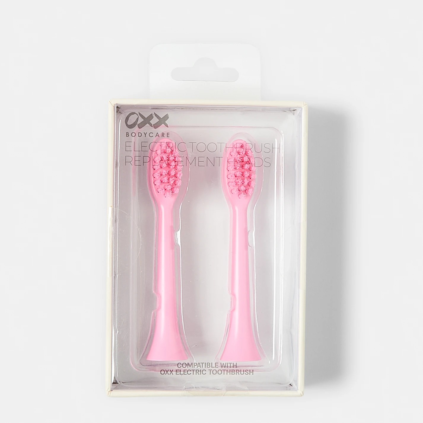 4 OXX Bodycare 2 Pack Electric Toothbrush Replacement Heads - Pink, 4 of 5