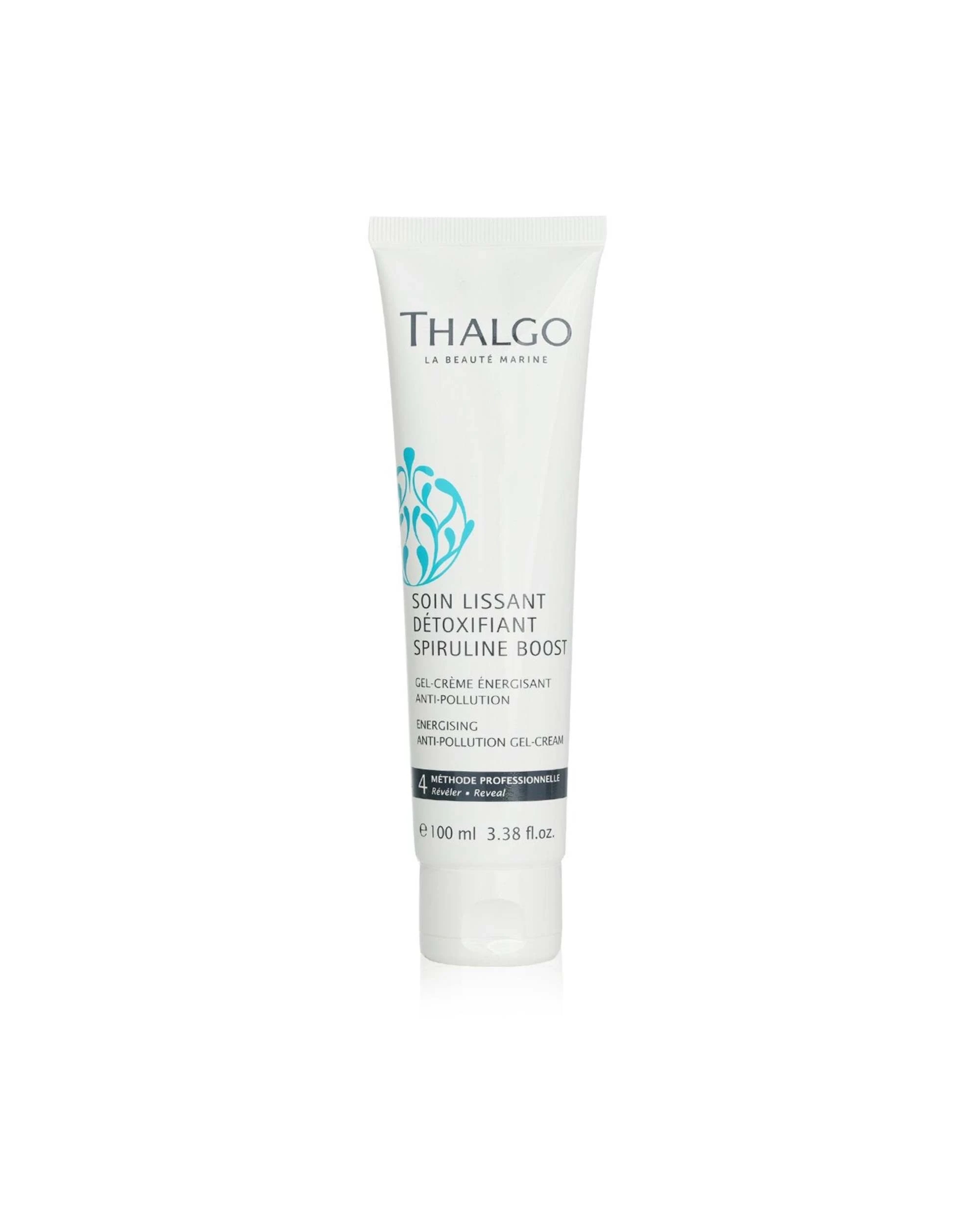 1 Thalgo Spiruline Boost Energising Anti-Pollution Gel-Cream (Salon Size)  100ml/3.38oz, 1 of 3