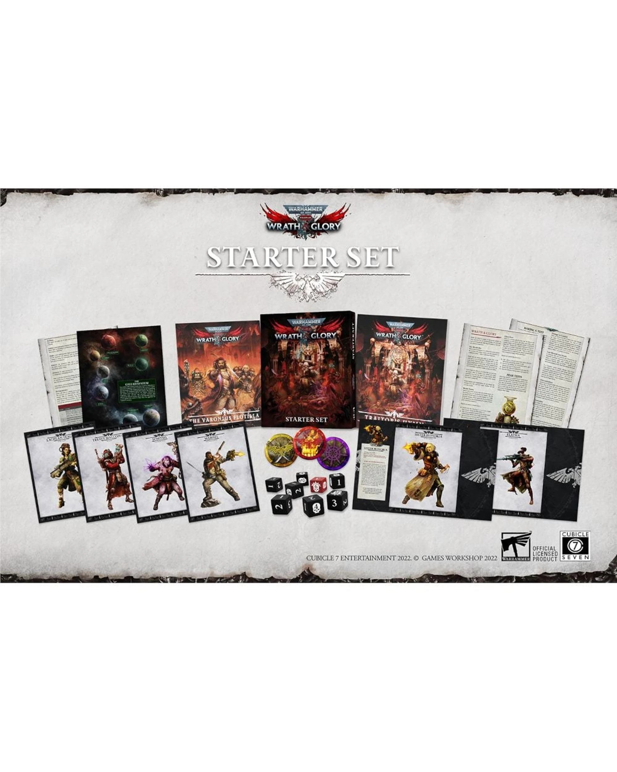 3 Warhammer 40,000 Roleplaying Game: Wrath and Glory Starter Set, 3 of 5