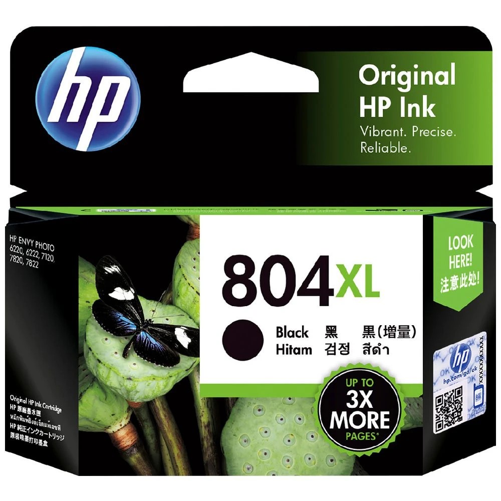 1 HP 804XL Ink Cartridge Black, 1 of 6
