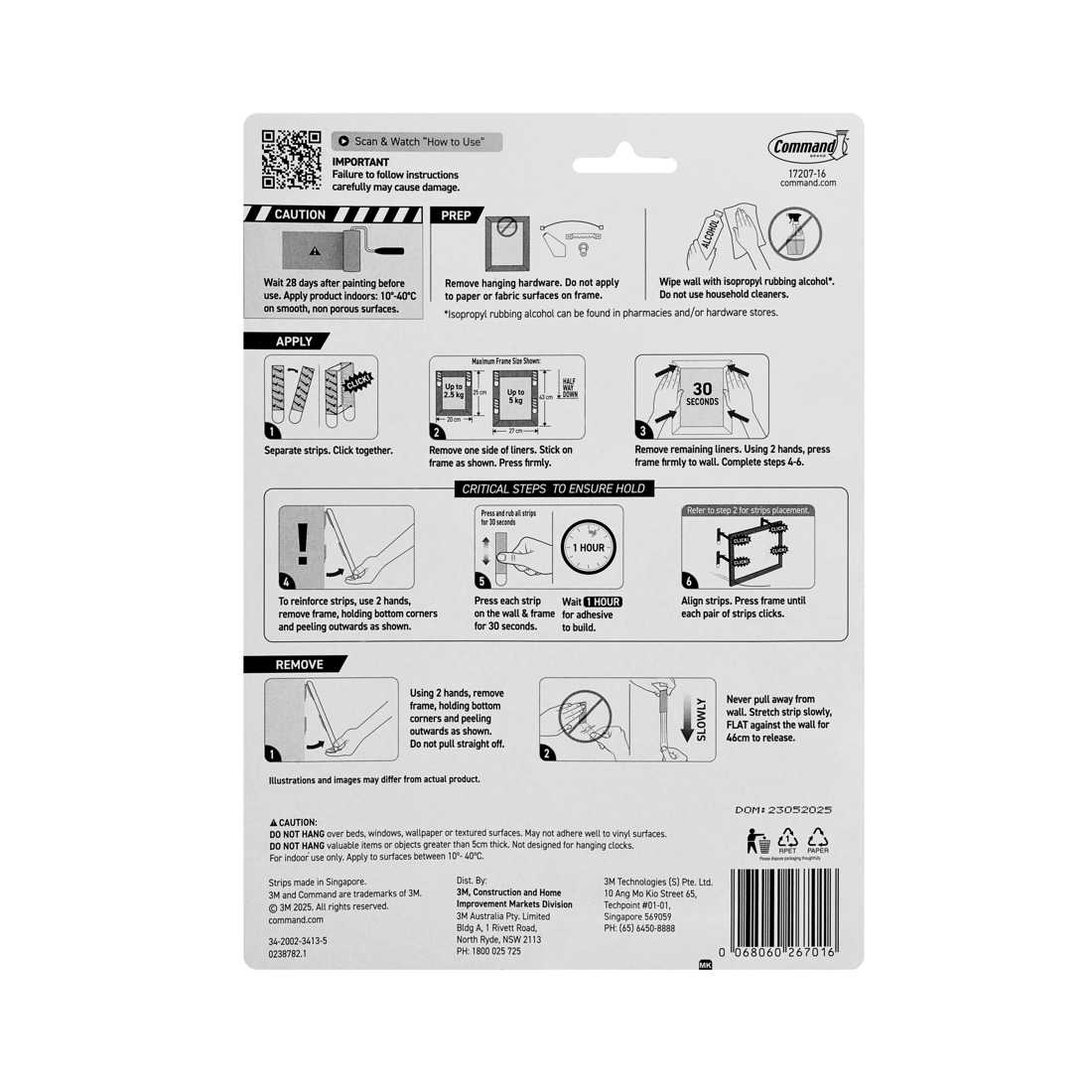 2 16 Pack 3M Command Picture Hanging Strips, 2 of 2