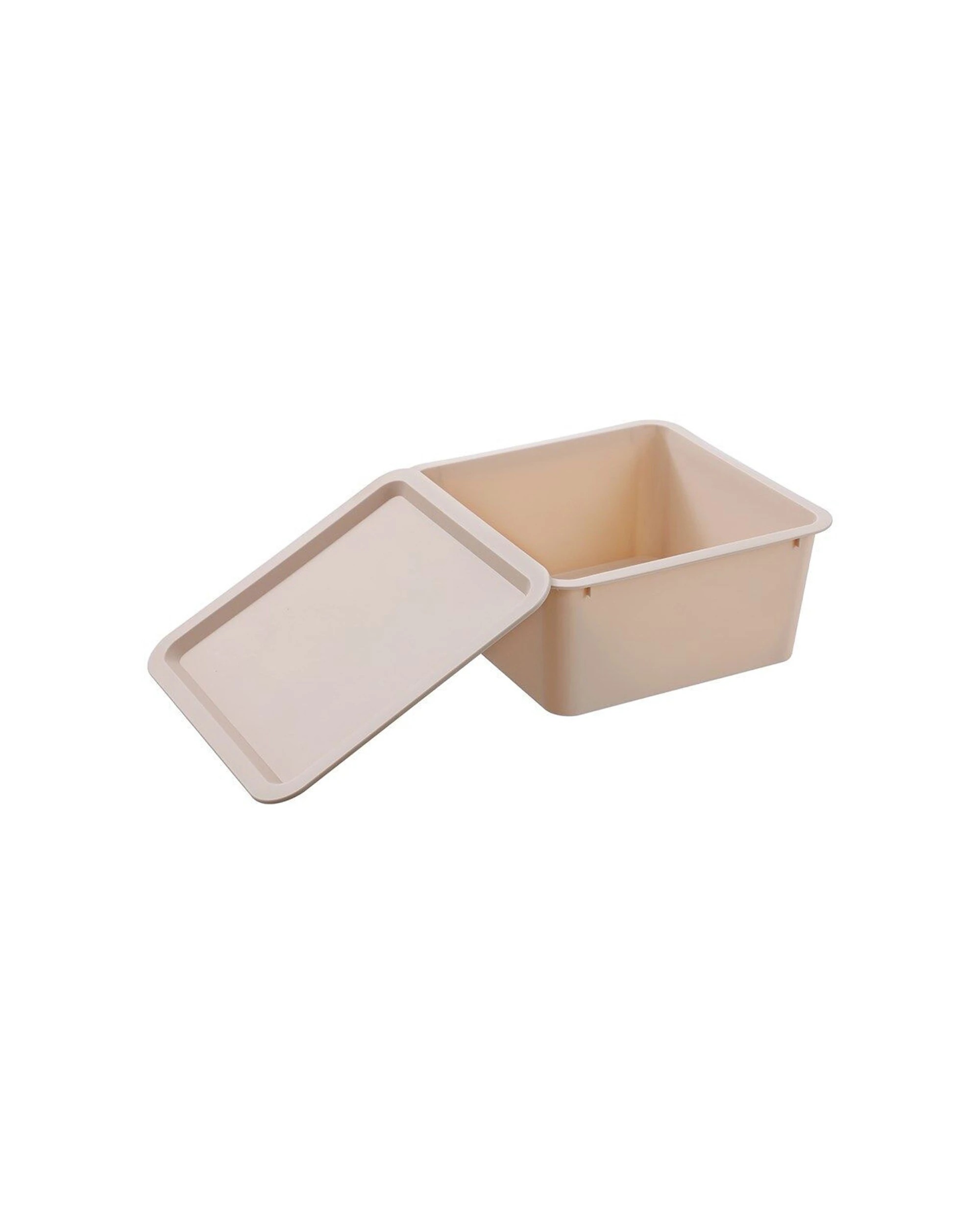 9 Boxsweden Stackable Square Tidy Storage Box with Lid 27cm 6L - Assorted, 9 of 9