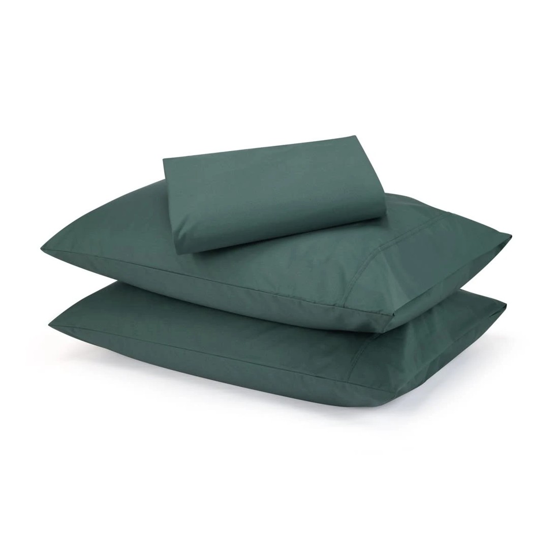 1 250 Thread Count Cotton Rich Sheet Set - Double Bed, Teal, 1 of 7