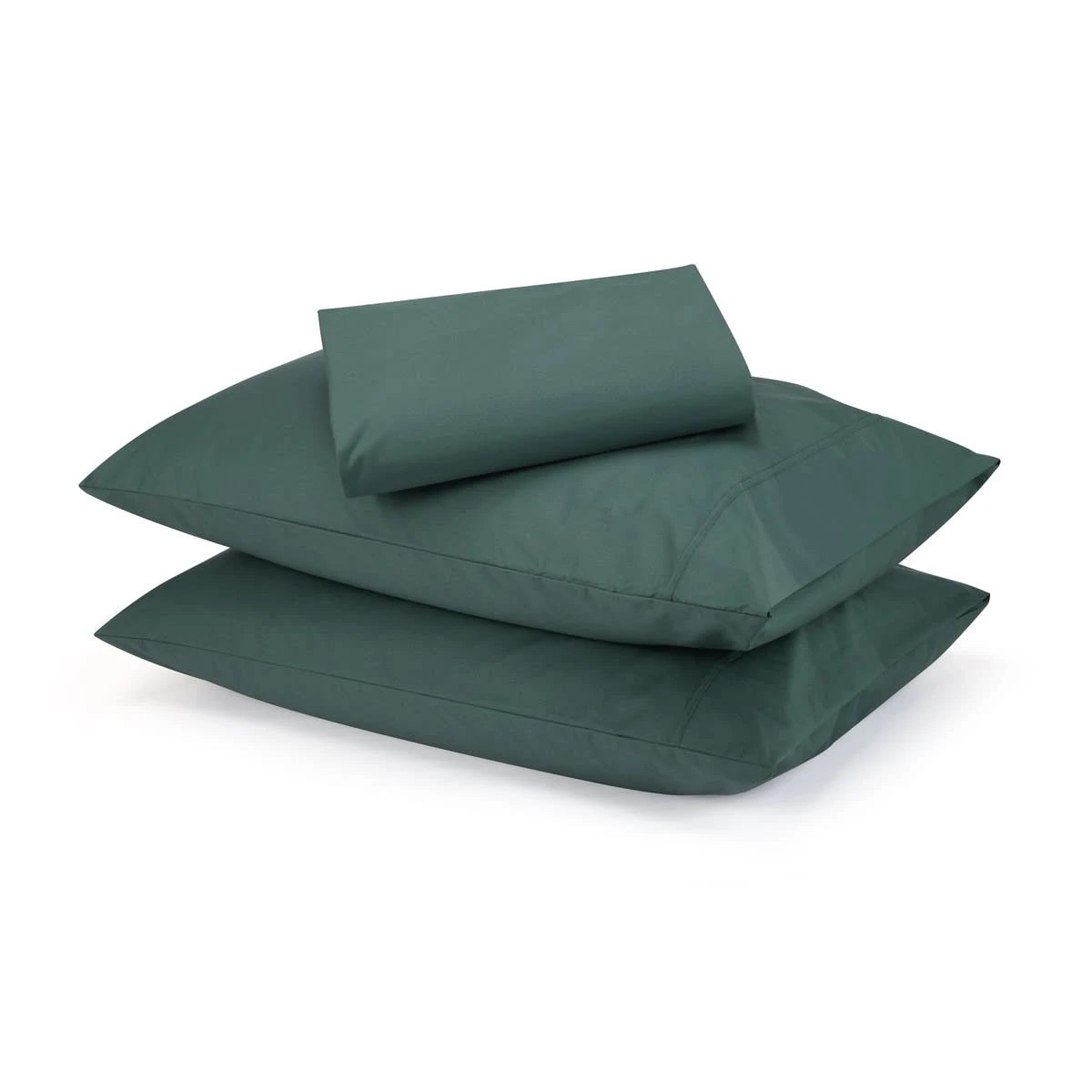 1 250 Thread Count Cotton Rich Sheet Set - Double Bed, Teal, 1 of 7