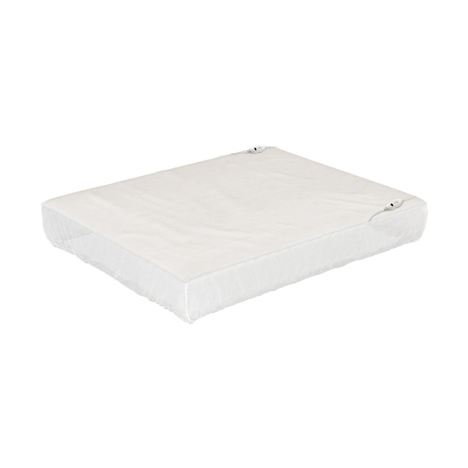 10 Bedra Bedding Electric Blanket Fully Fitted Polyester Winter Heated Underlay Double - Double Bed - White, 10 of 10