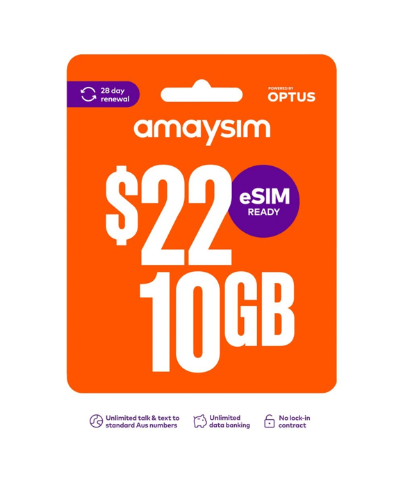 Amaysim $22 Starter Pack