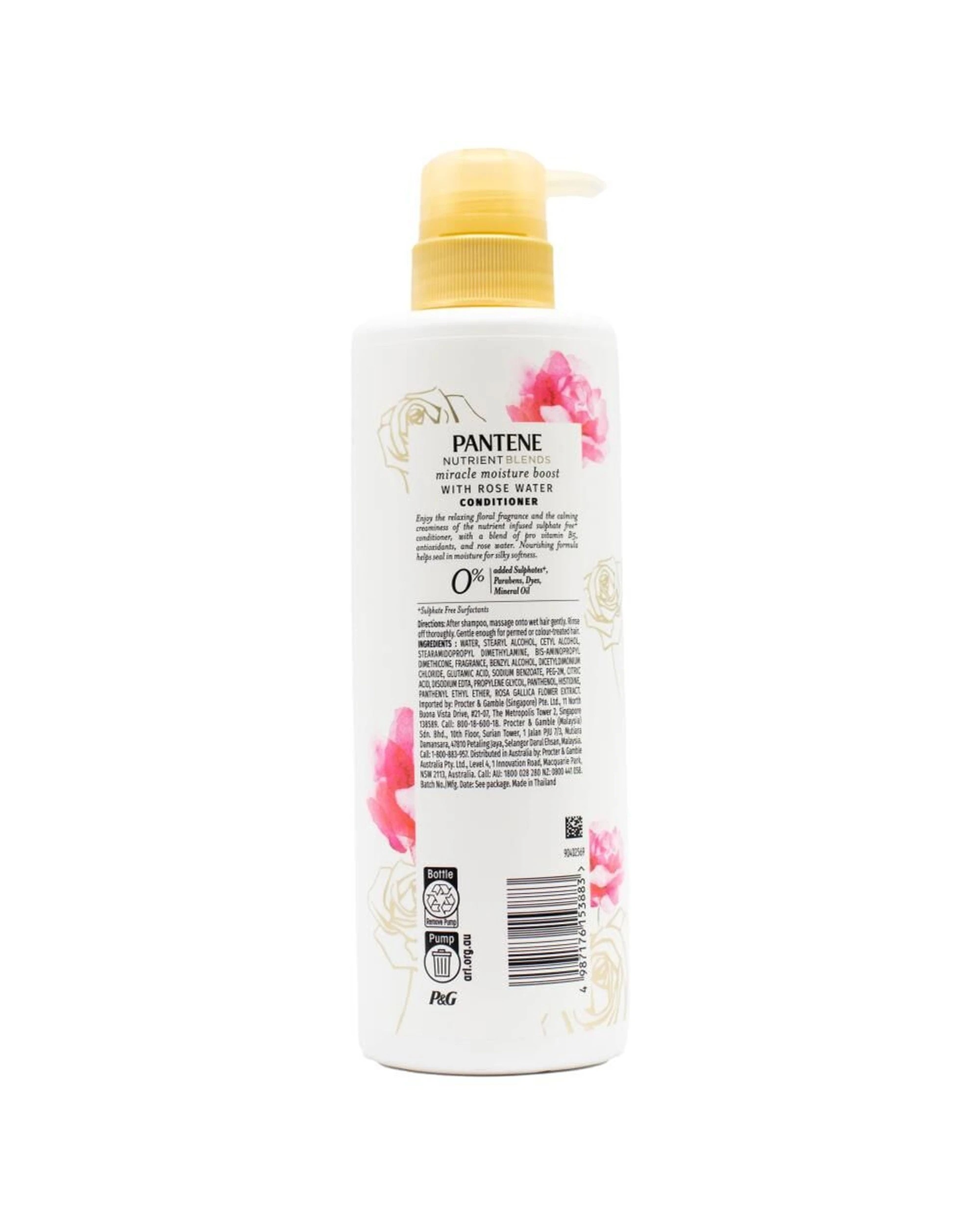 3 PANTENE 6PK Pro V Miracle Moisture Boost Conditioner 500ml Sulphate Free - Multi, 3 of 3