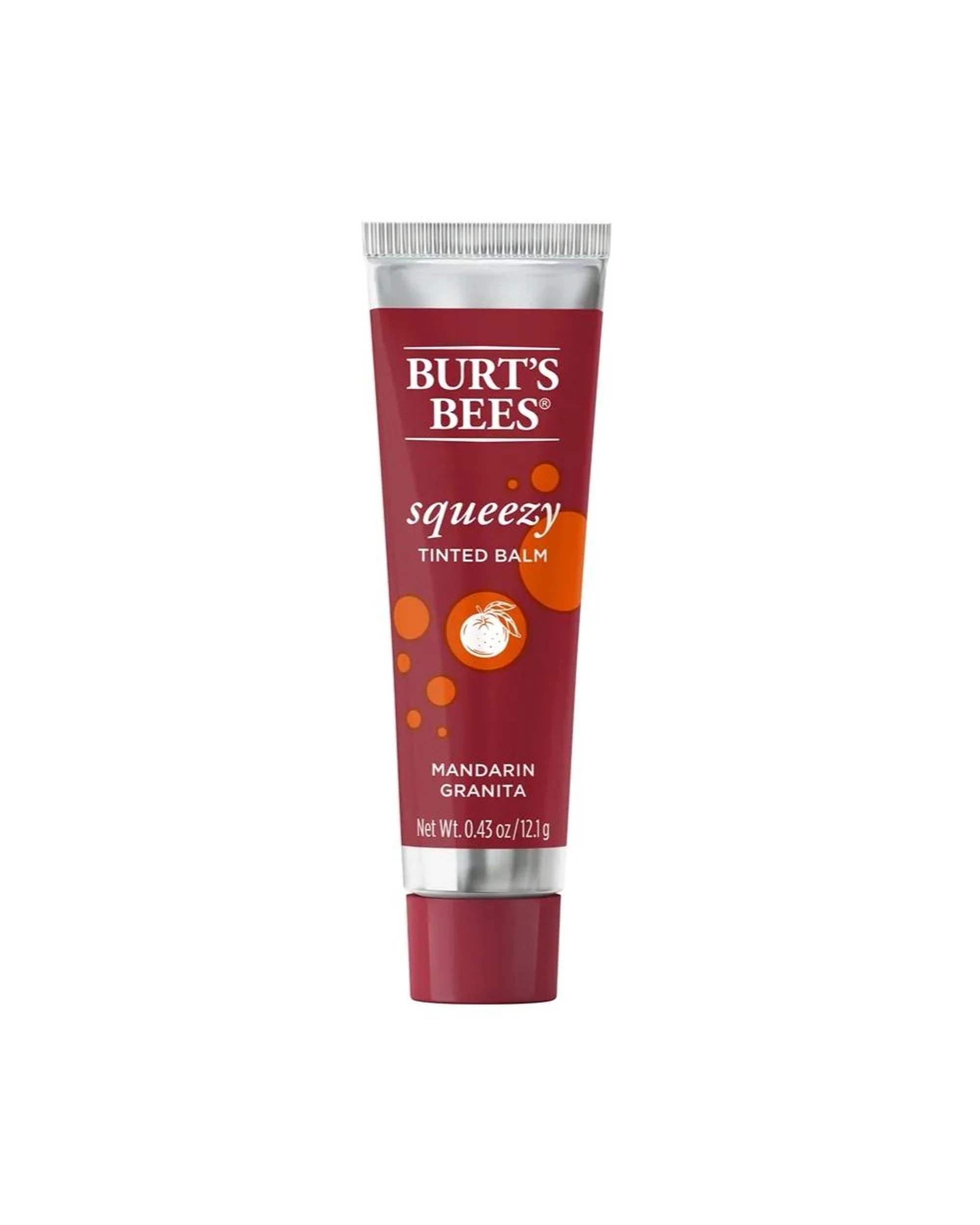 1 Burt's Bees Squeezy Tinted Lip Balm 12.1g -  Mandarin Granita - Red, 1 of 1