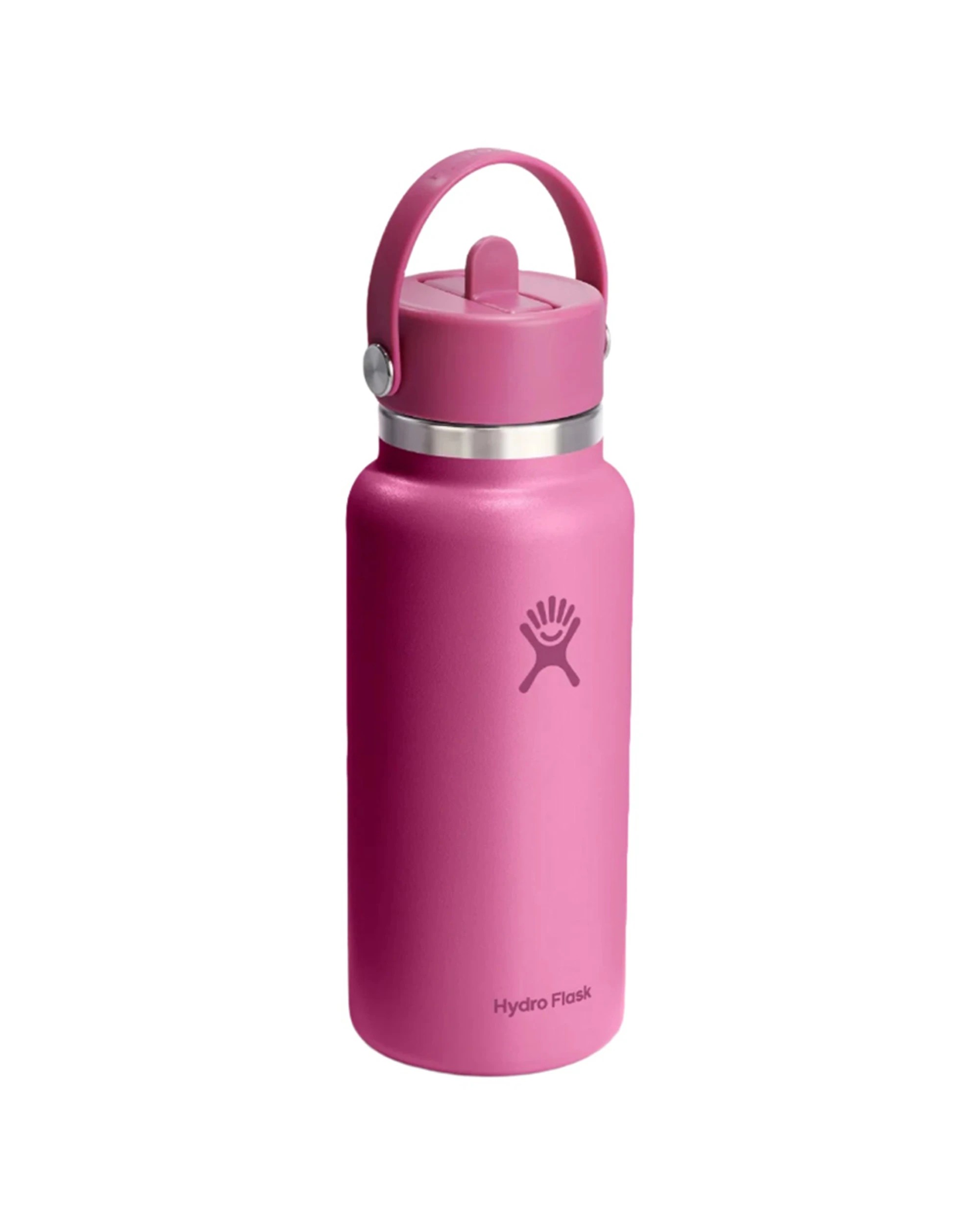 2 Hydro Flask Wide Flex Ergonomic Spout Lid Drink Bottle Vacuum Insulated - Pink, 2 of 2