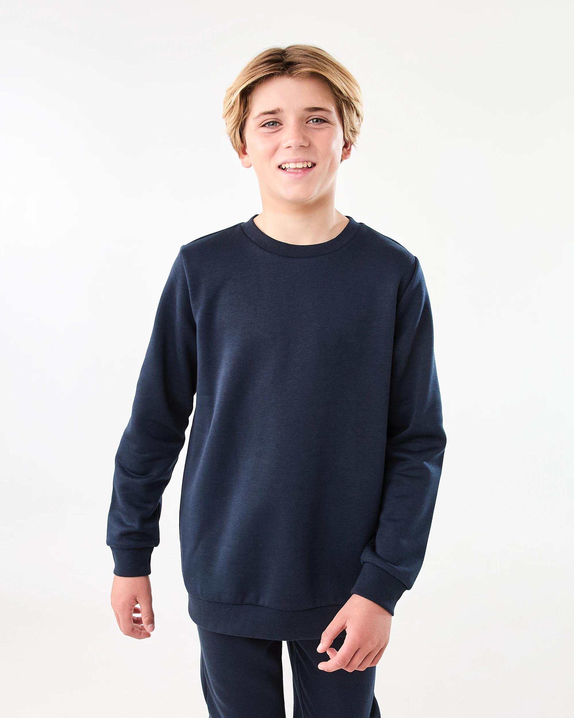 1 Basic Crew Sweatshirt Nvy Sphire, 1 of 7