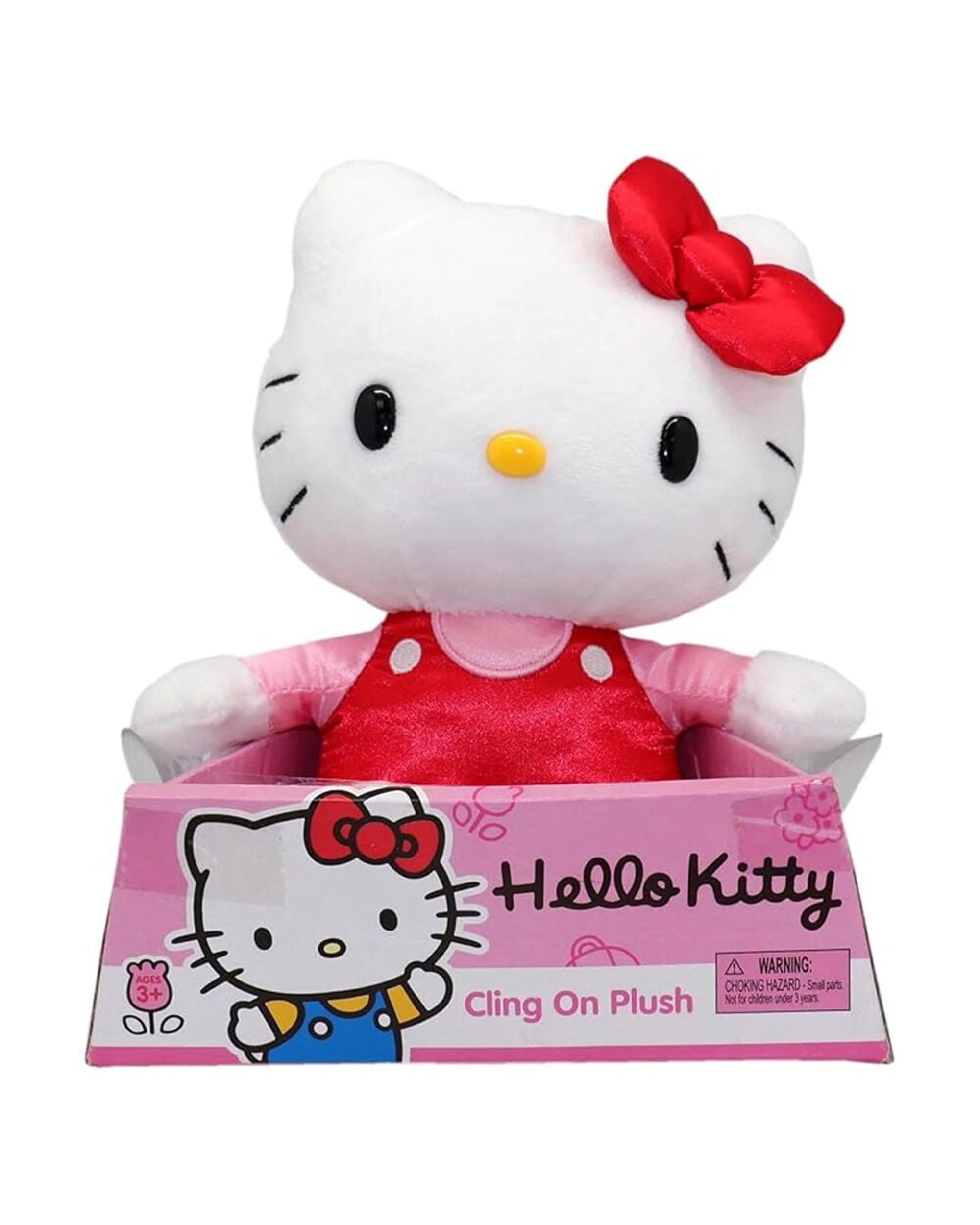 1 Sanrio Hello Kitty 8 inch Suction Cup Cling On Plush, 1 of 1