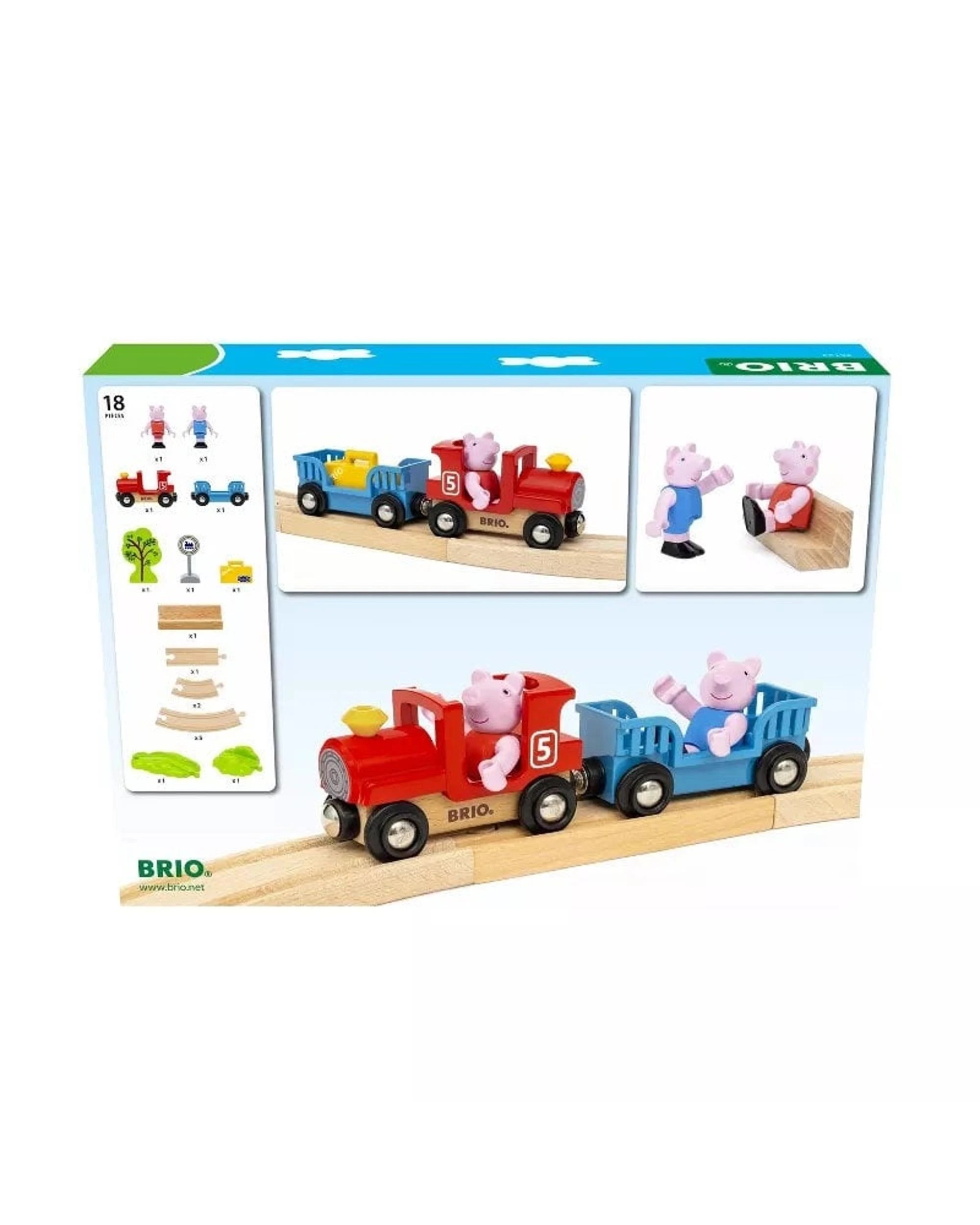7 Brio Peppa Pig 18 Pieces Train Set, 7 of 8