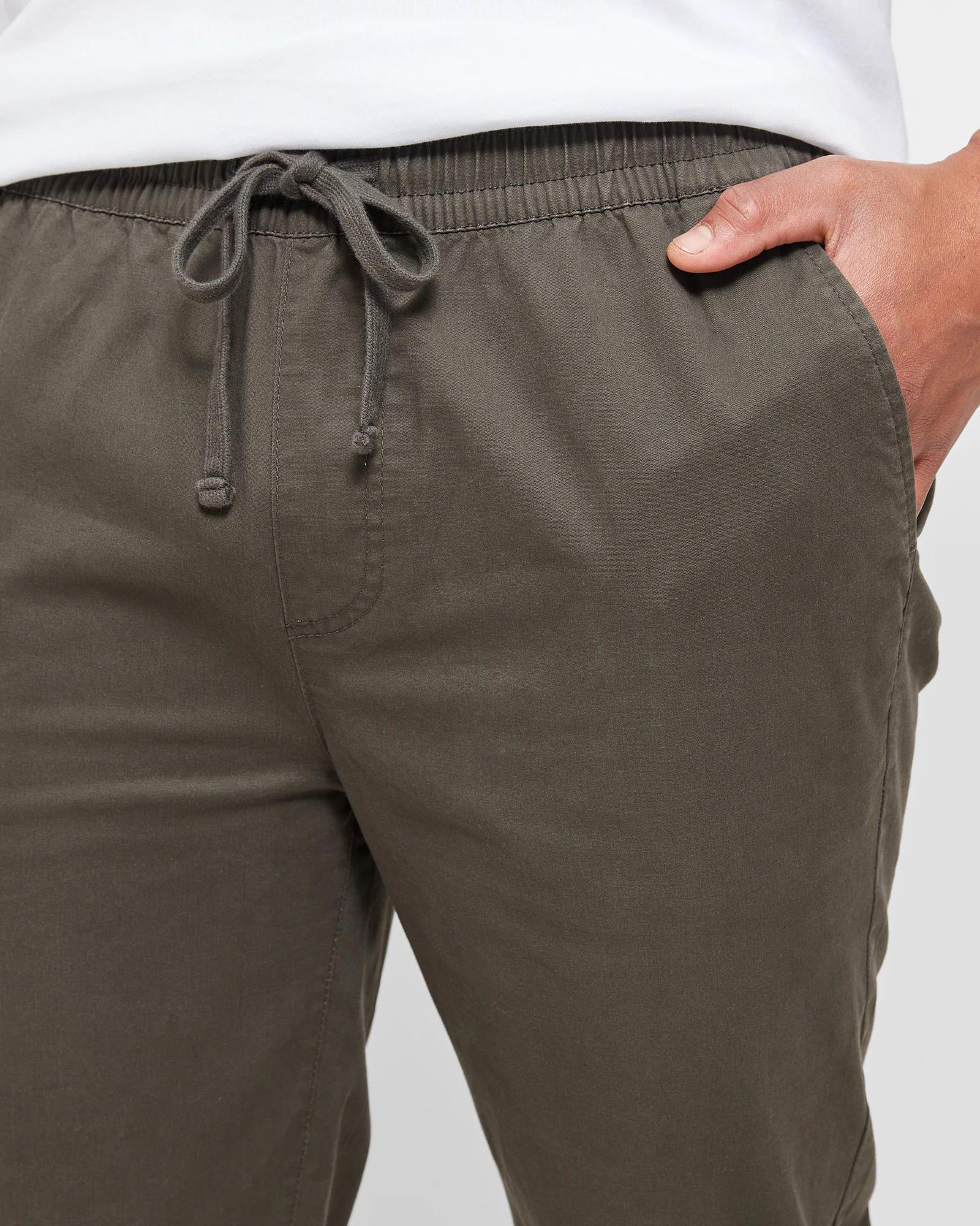 5 Target Woven Jogger Pants DARK OLIVE, 5 of 5