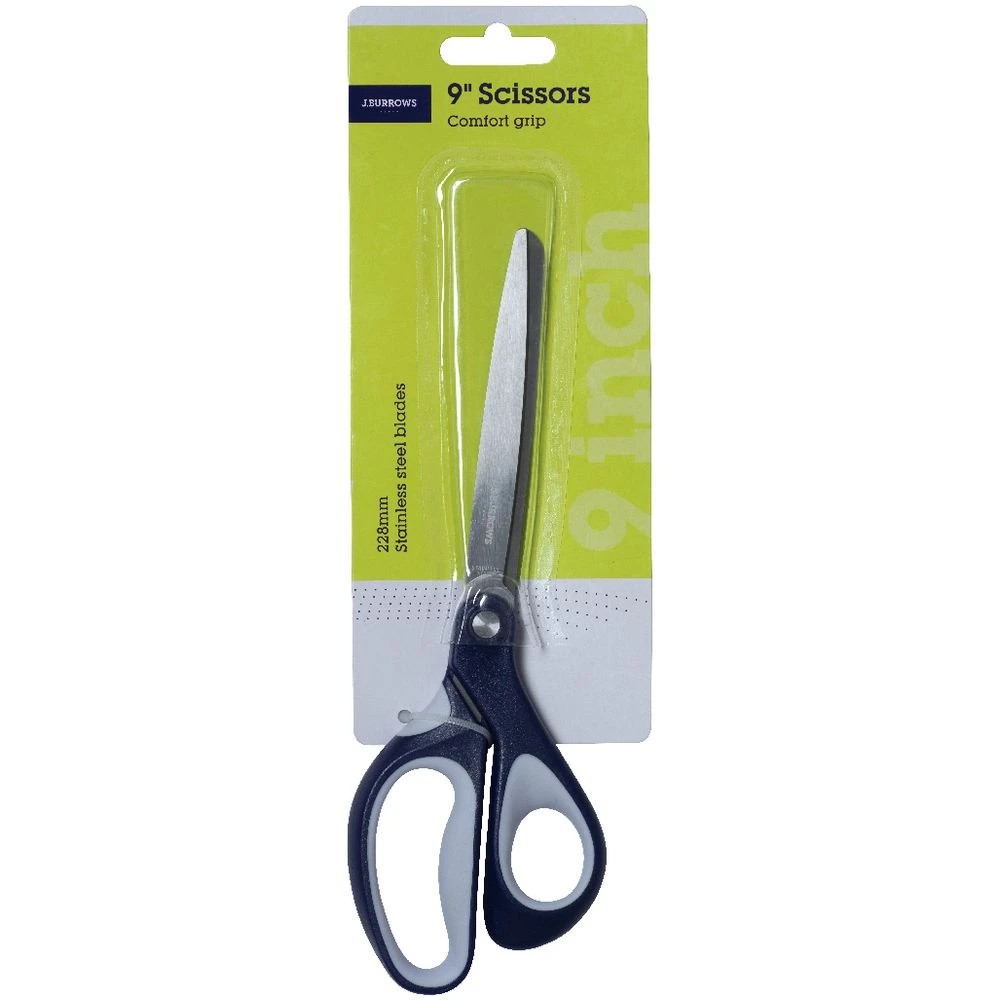 3 J.Burrows Comfort Grip Scissors 9"/228mm, 3 of 3