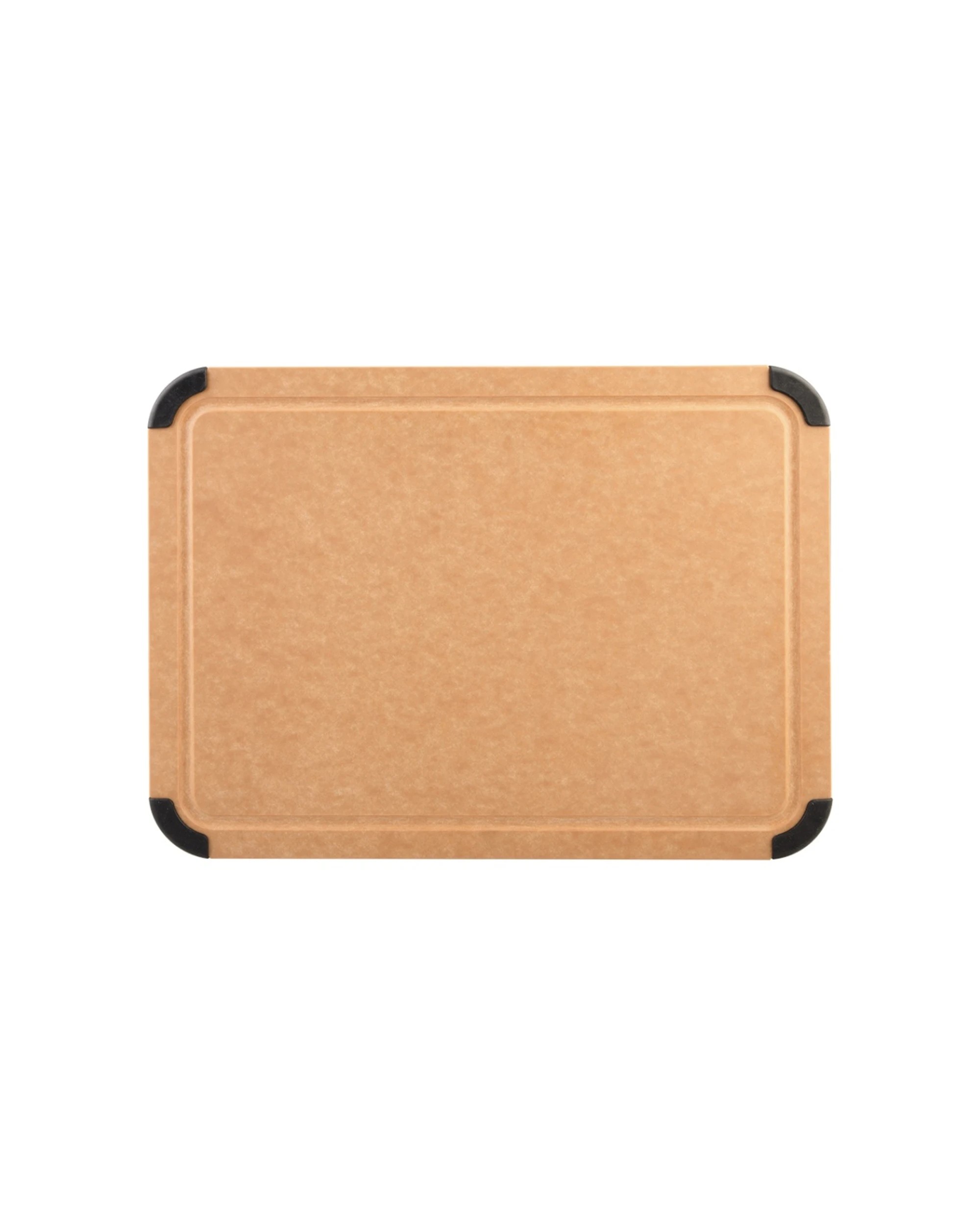 1 Appetito Non Slip Wood Fibre Reversible Kitchen Cutting Board 44x32.5cm - Natural, 1 of 4