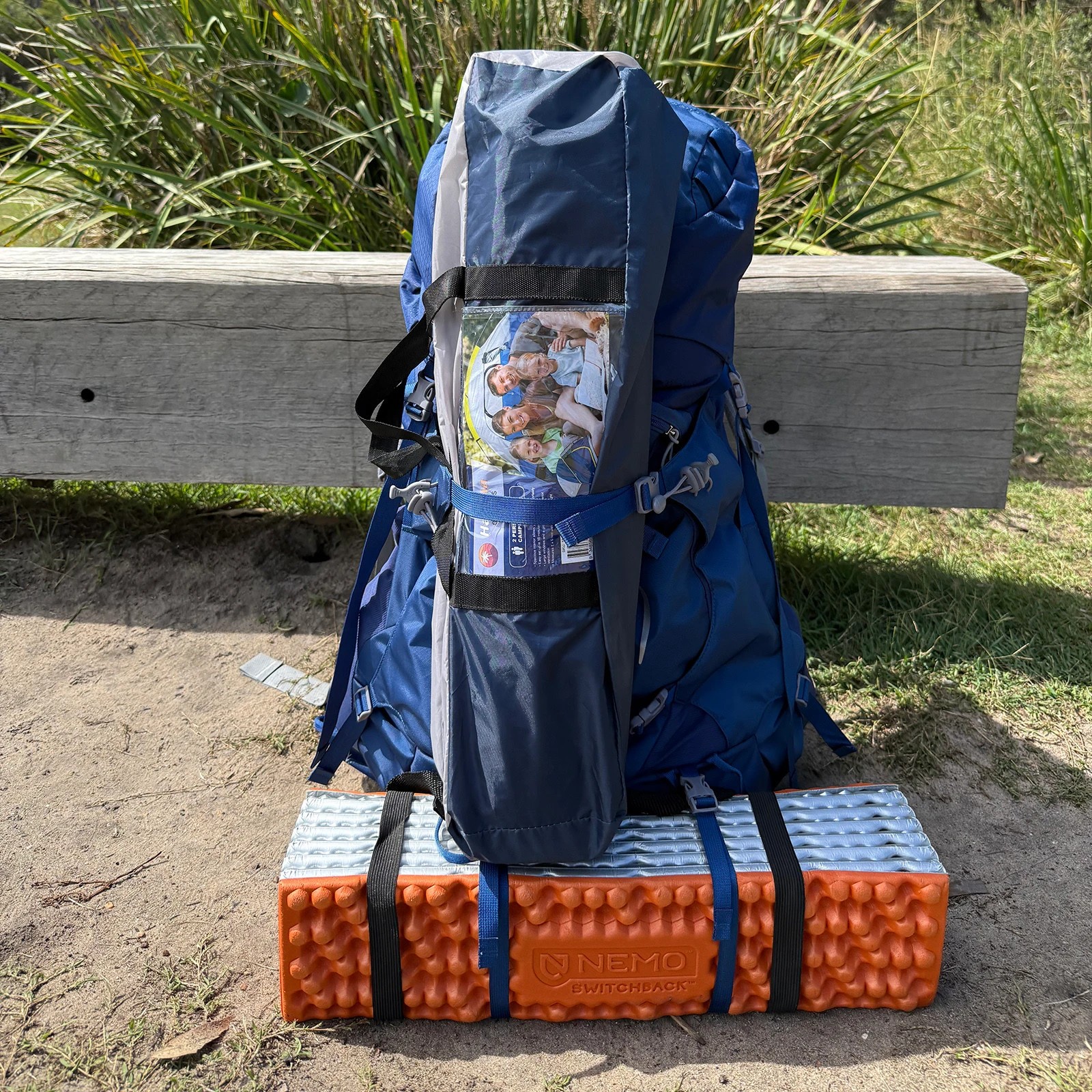 5 Havana Outdoors 2-3 Person Tent Lightweight Hiking Backpacking Camping - Blue, 5 of 9