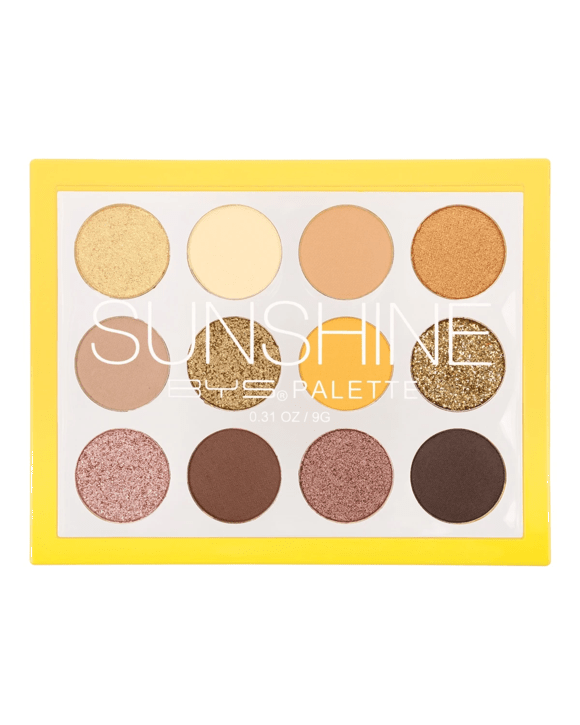 BYS 12 Shades Eyeshadow Palette - Sunshine