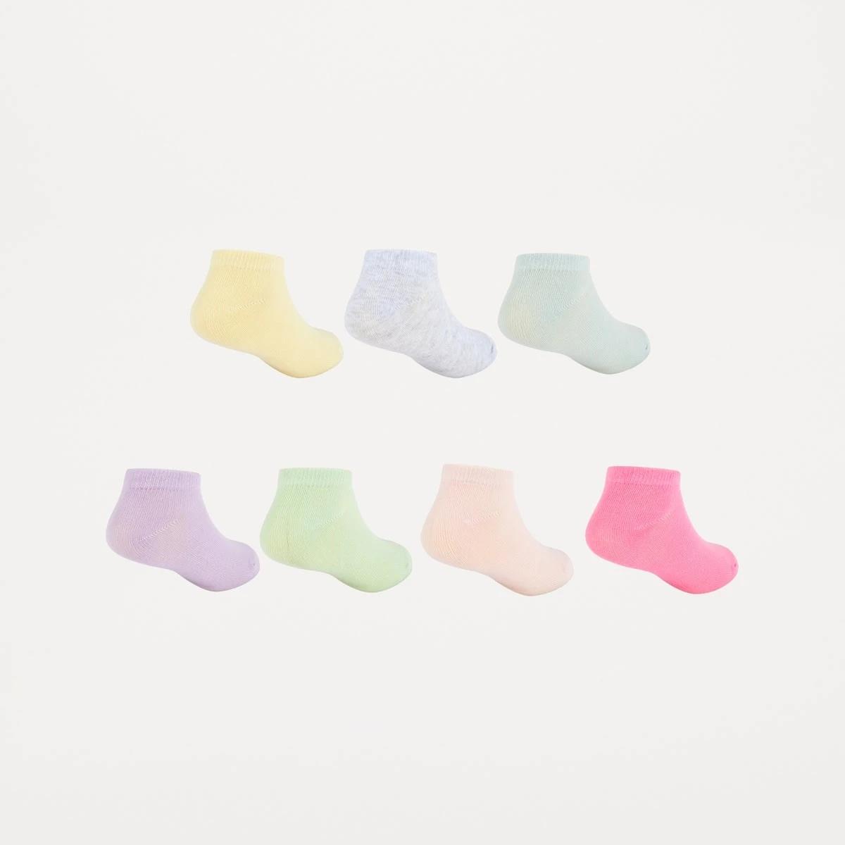 2 7 Pack Low Cut Socks SORBET, 2 of 3