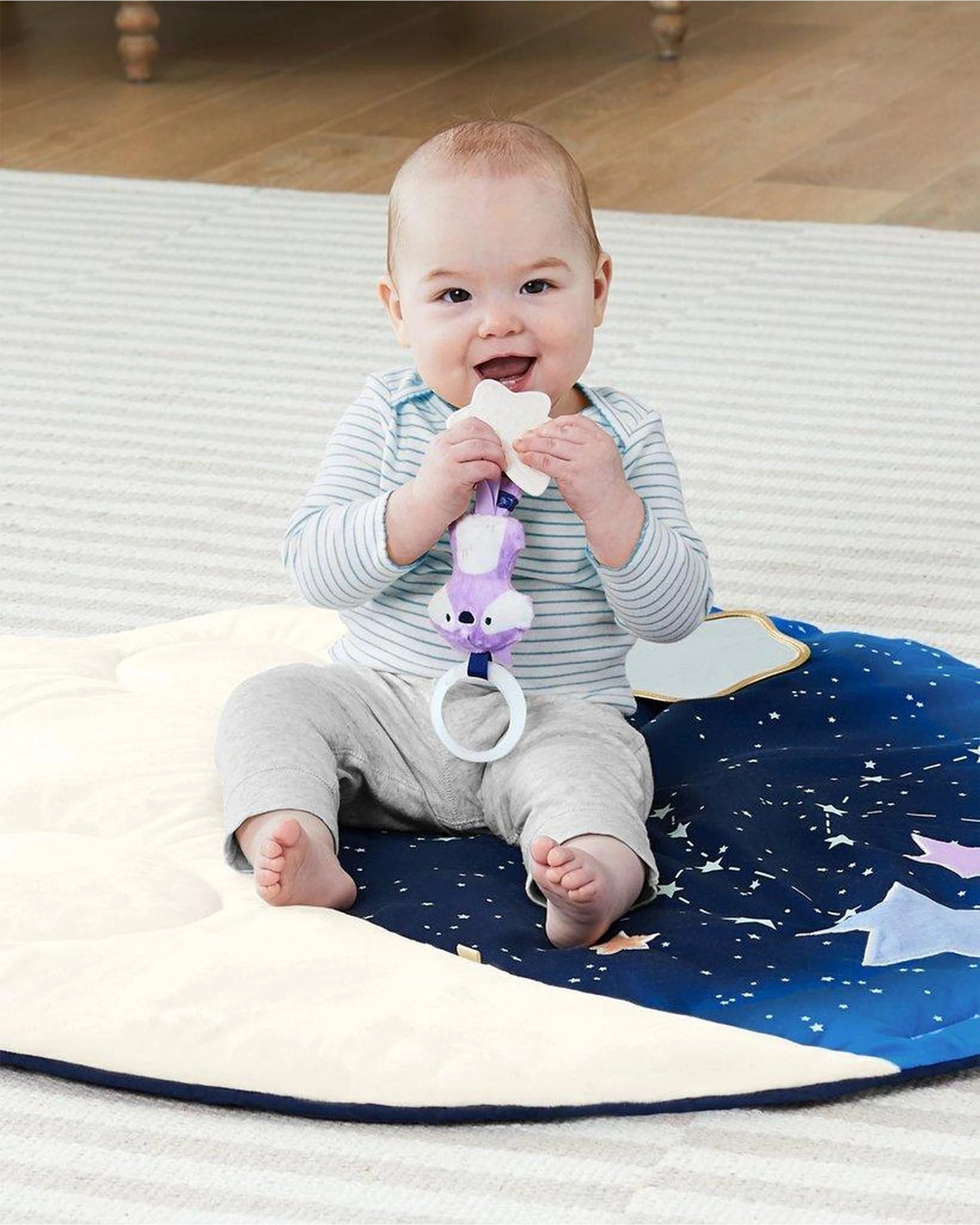 5 Skip Hop Celestial Dreams Baby Activity Play Mat Gym Newborn, 5 of 9