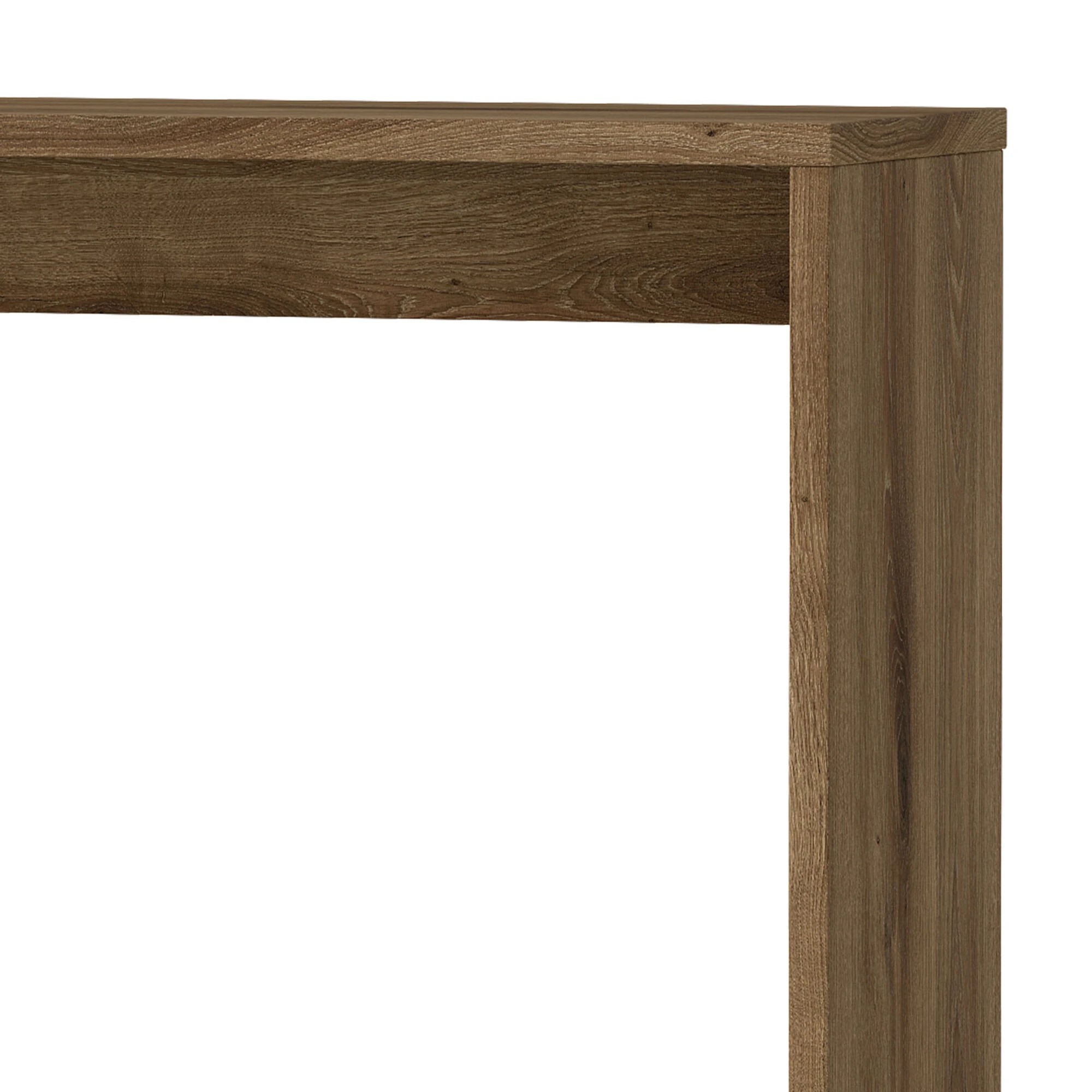 4 Levede Slim Side Table Two-Tier - Brown, 4 of 9