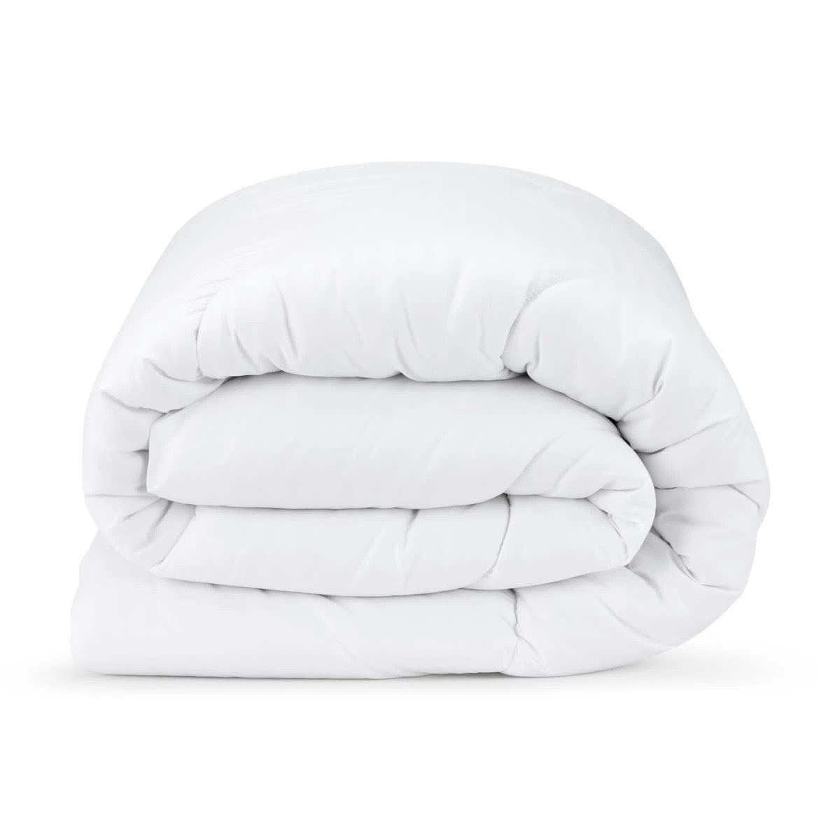 2 Ultra Warmth Touch of Silk Quilt - Queen Bed, White, 2 of 4