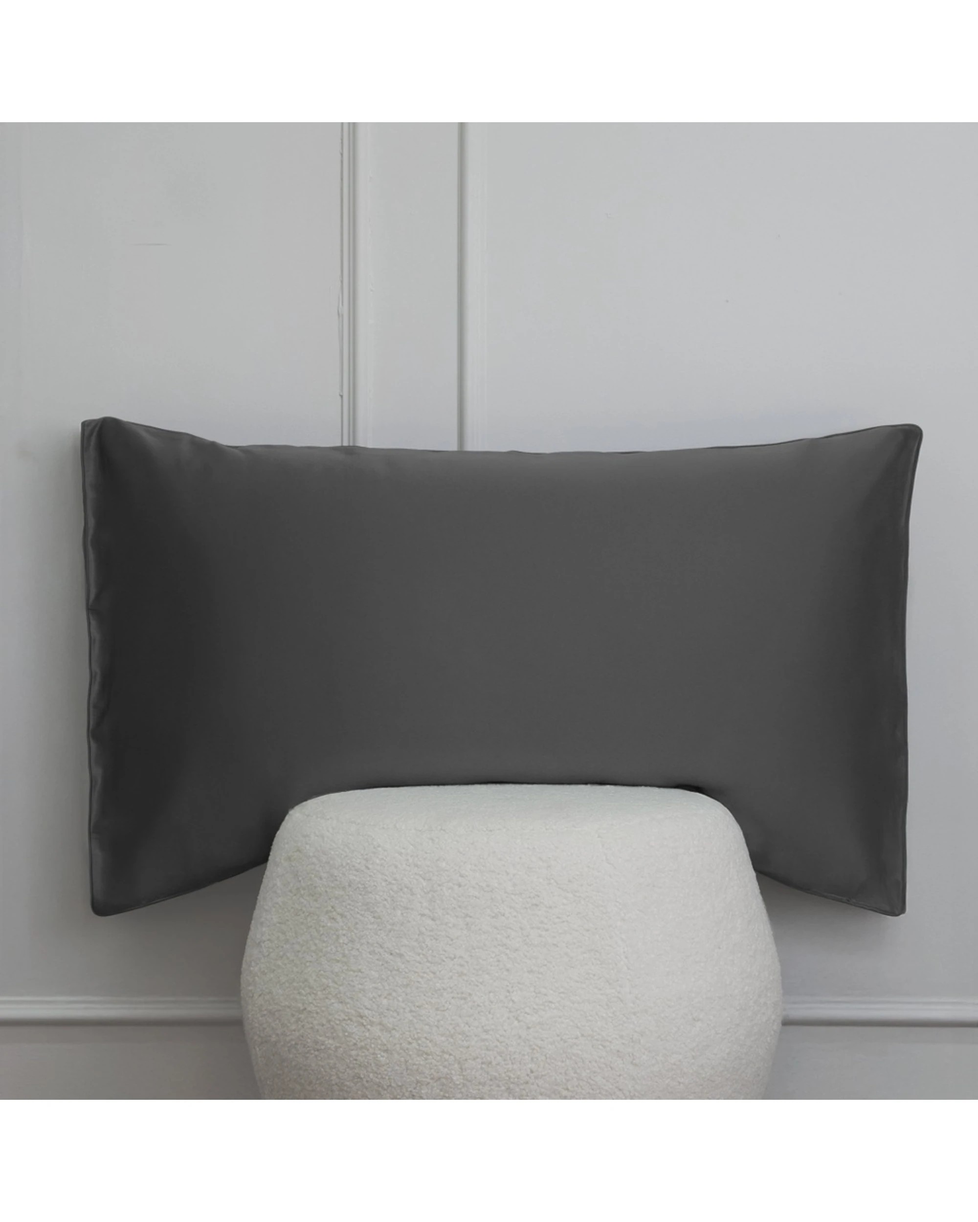 2 Bedding co Pillow Case 100% Mulberry Silk 22 Momme European Dark - One Size - Grey, 2 of 6