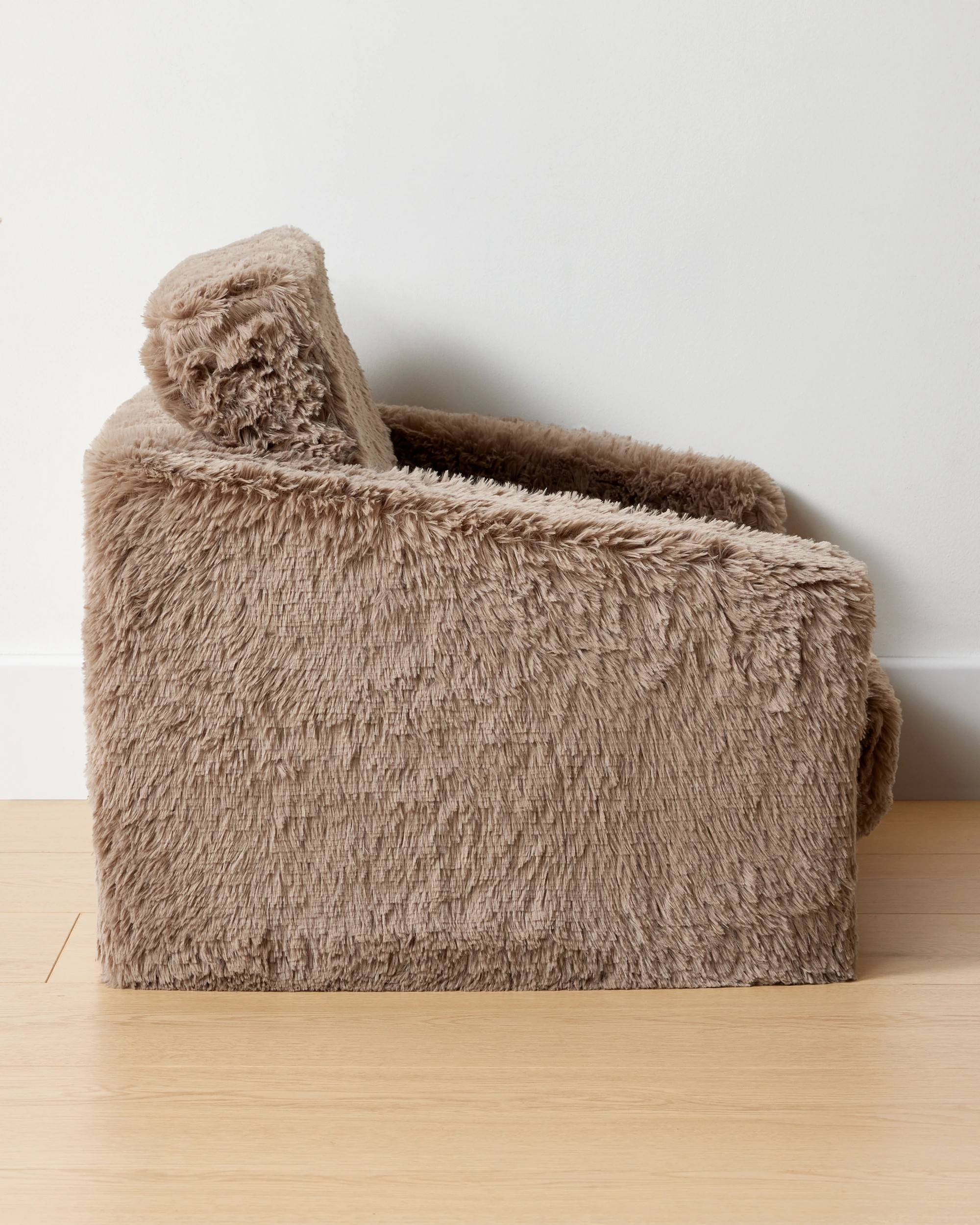 4 Faux Fur Flip Out - Chocolate, 4 of 6