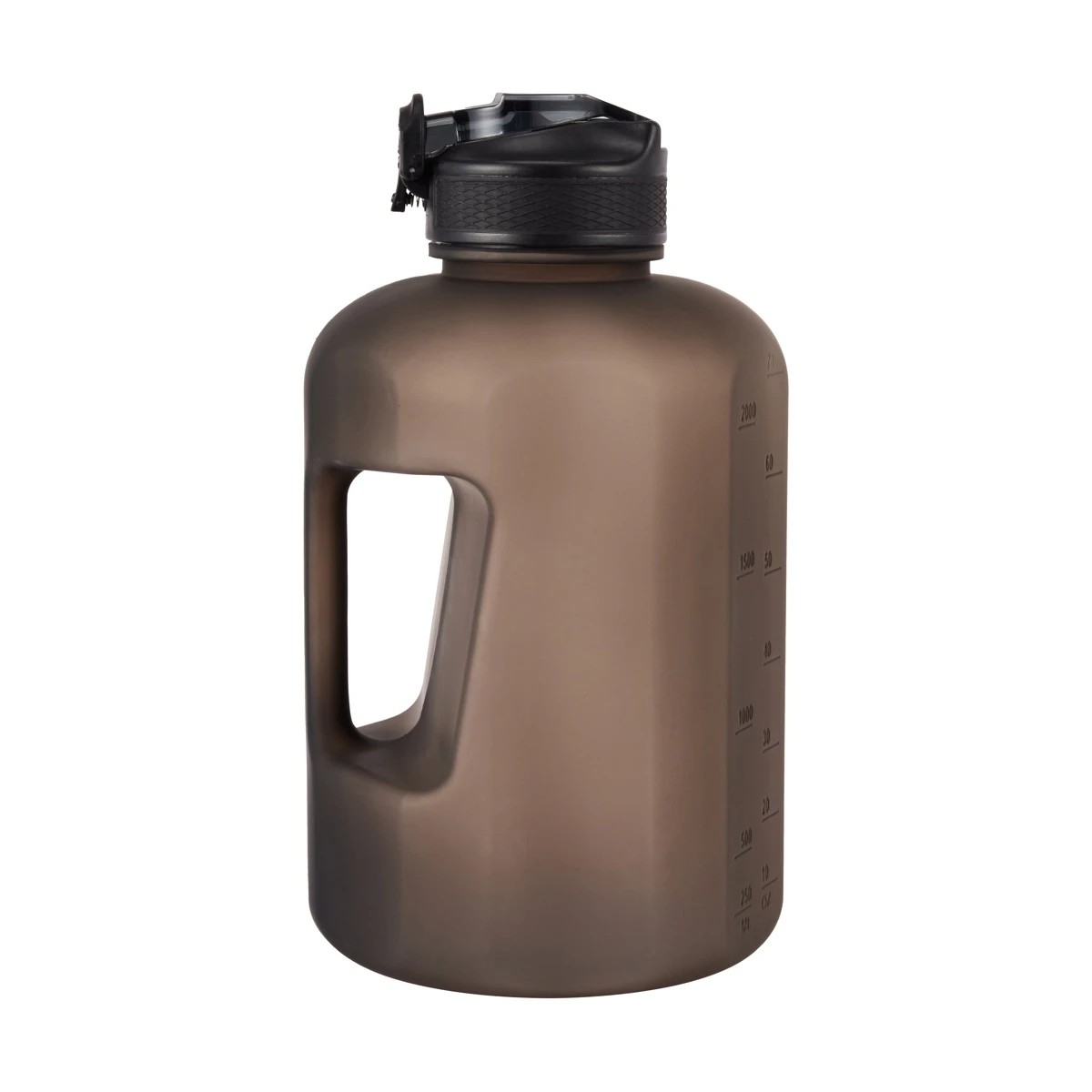 1 2.2L Black Ombre Gym Bottle, 1 of 7