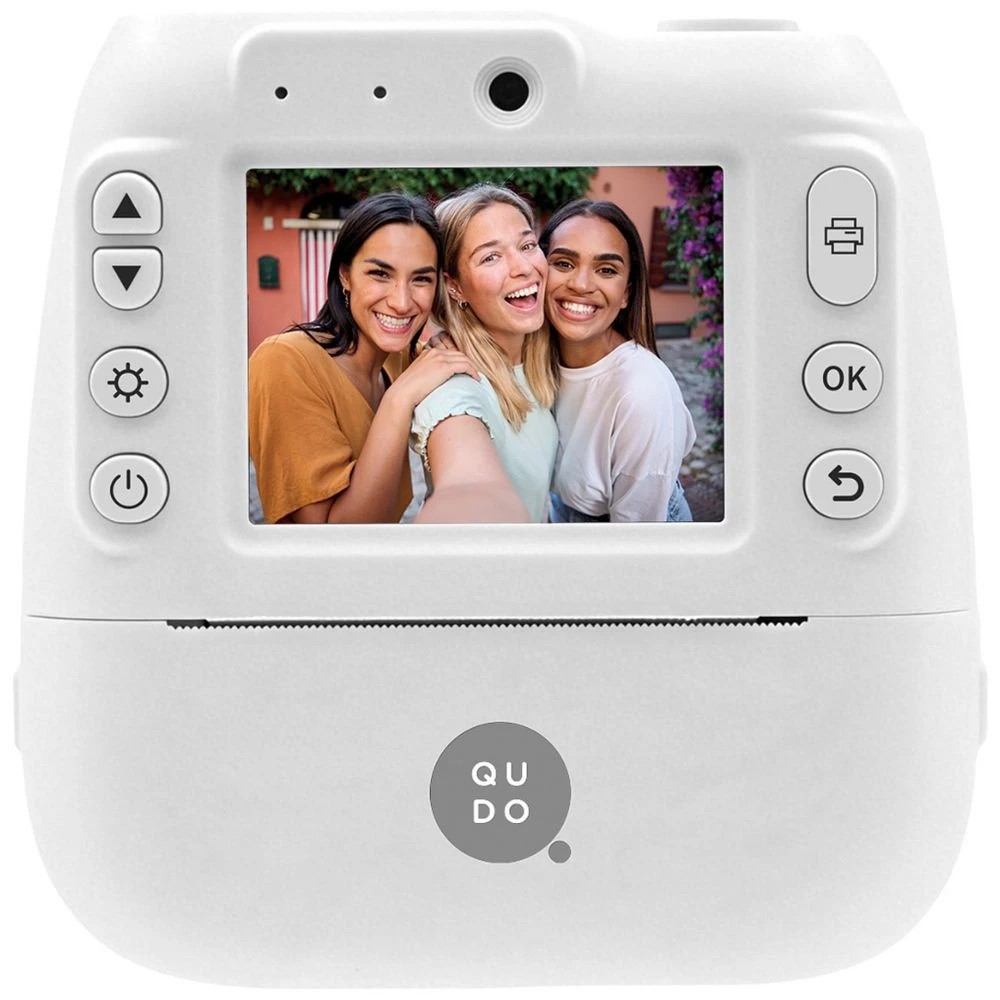 Qudo Kids Instant Print Camera White - Kmart
