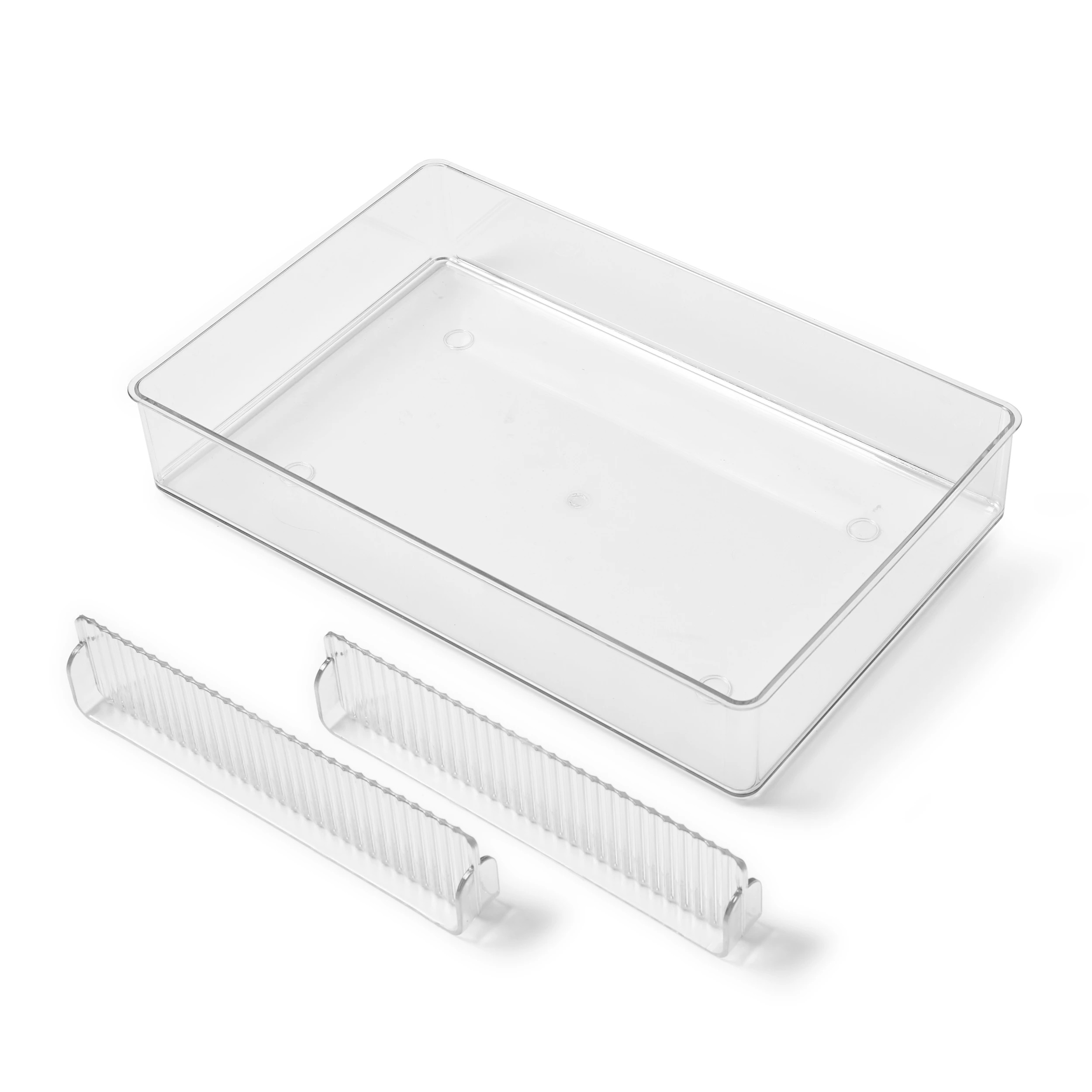 5 Large Drawer Organiser - Clear, 5 of 8