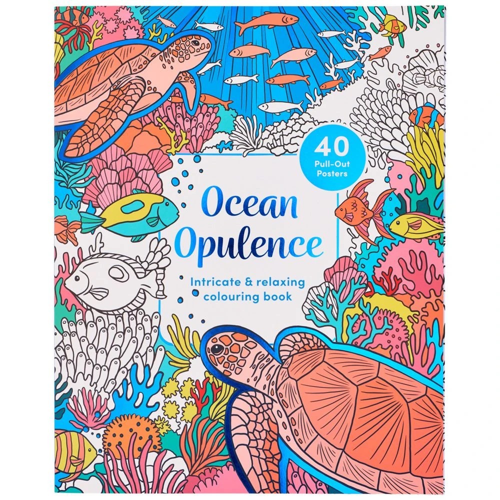 1 Studymate Colouring Book Ocean Opulence 40 Pages, 1 of 3