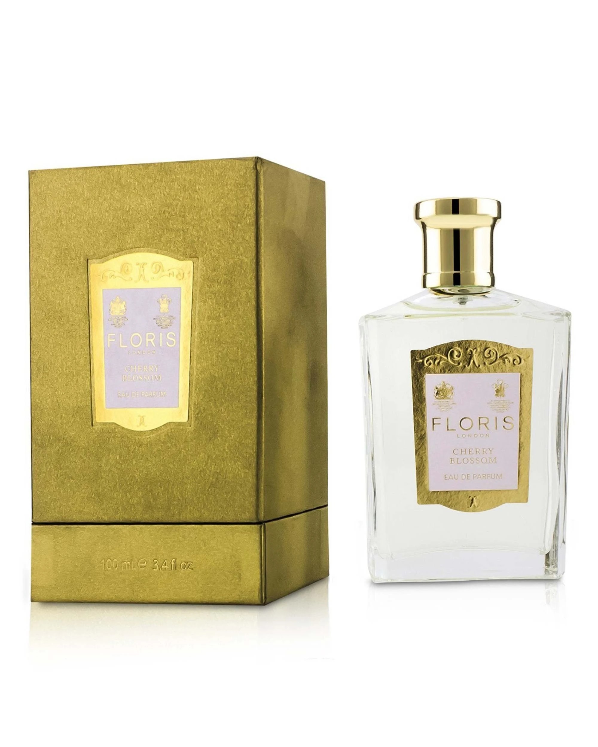 1 Floris Cherry Blossom Eau De Parfum Spray  100ml/3.4oz, 1 of 3