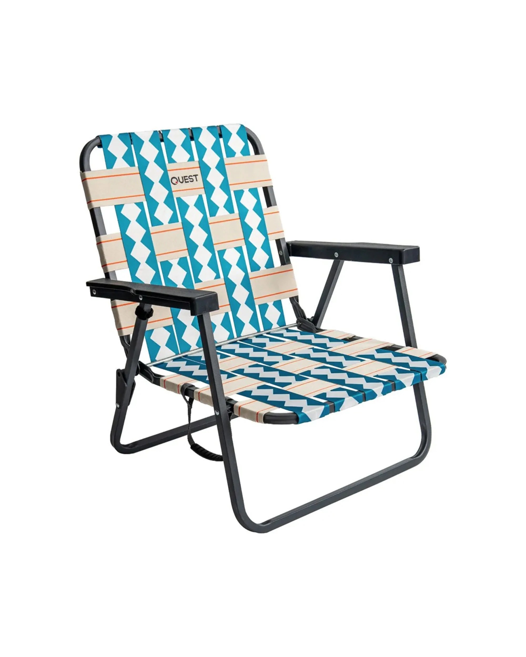 2 Quest Cocomo Beach Chair Set 2pc Foldable With Armrests Low And Mid Quick Drying - Multi, 2 of 7