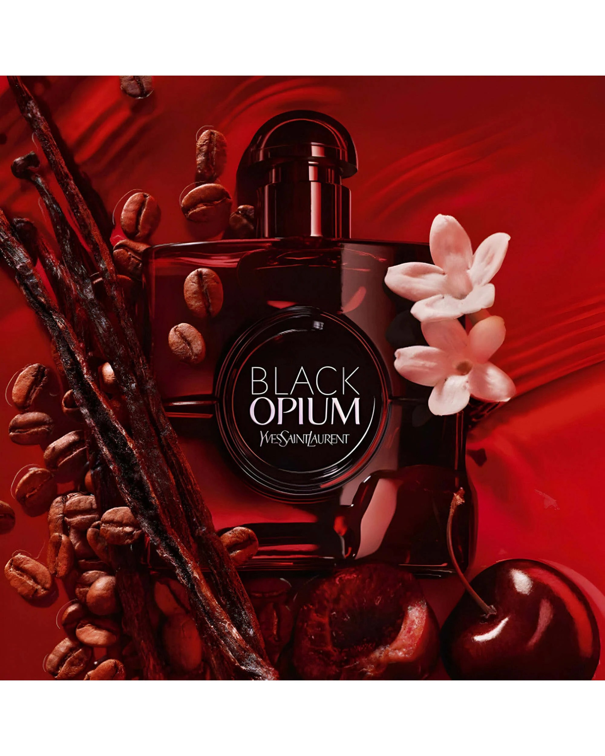 1 Yves Saint Laurent Black Opium Over Red 90ml Eau De Parfum, 1 of 4