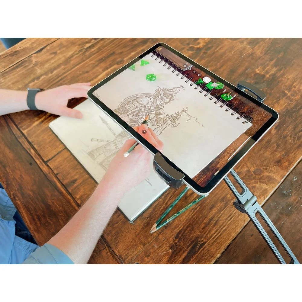 4 TwelveSouth iPad/Tablet Hoverbar Duo Clamp and Base Black, 4 of 7