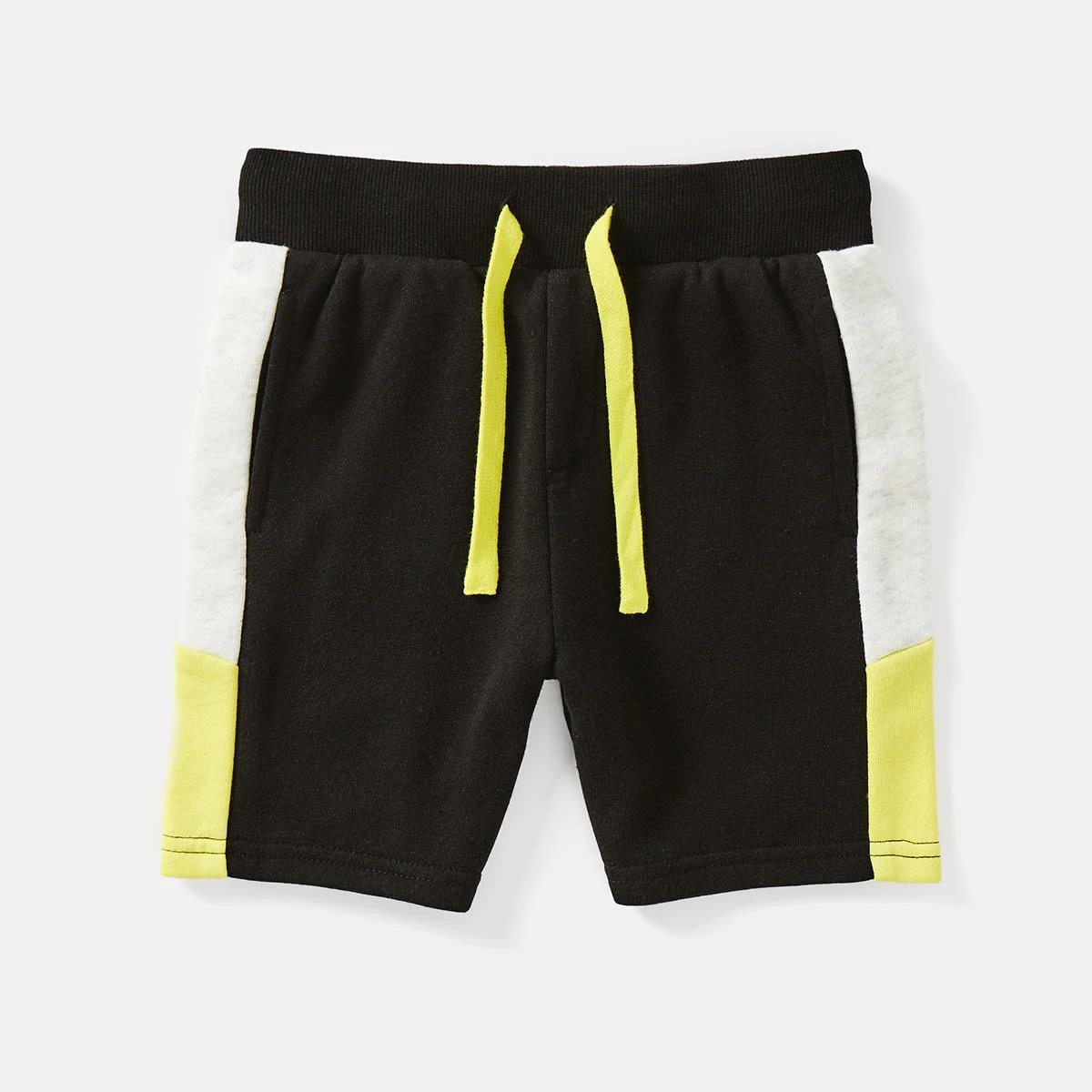 6 Panel Knit Shorts Black, 6 of 7