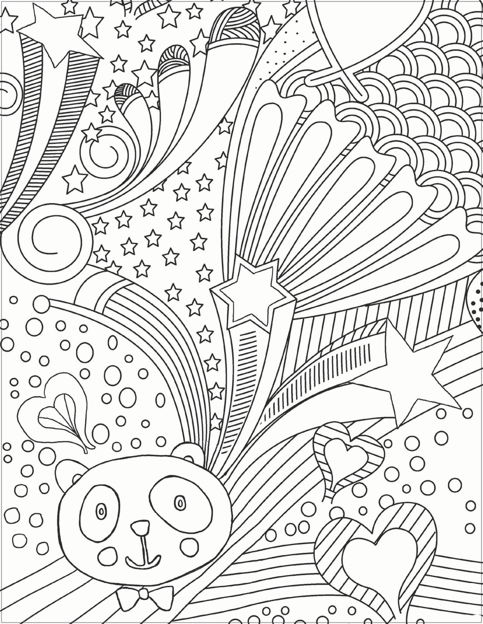 2 Color Calm Adult Coloring Book, 2 of 3