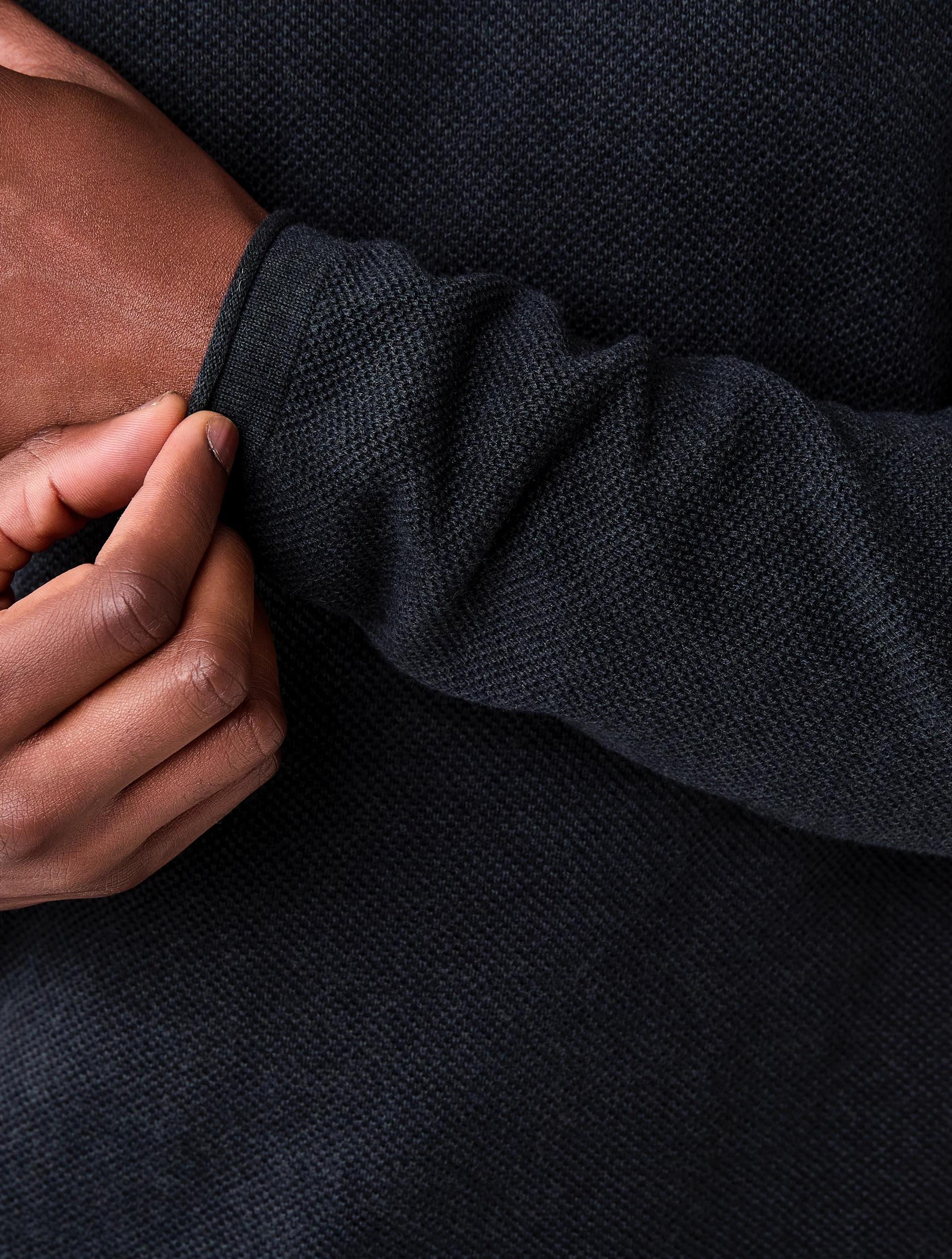 7 Lightweight Textured Knit Jumper Gry Chmrle, 7 of 7