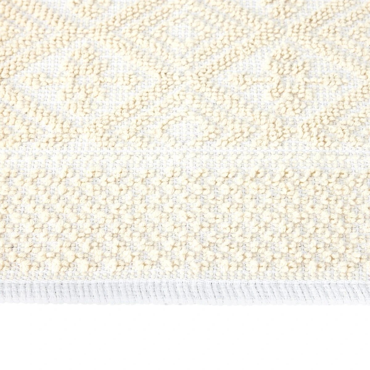 3 Jacquard Bath Mat - Natural, 3 of 5