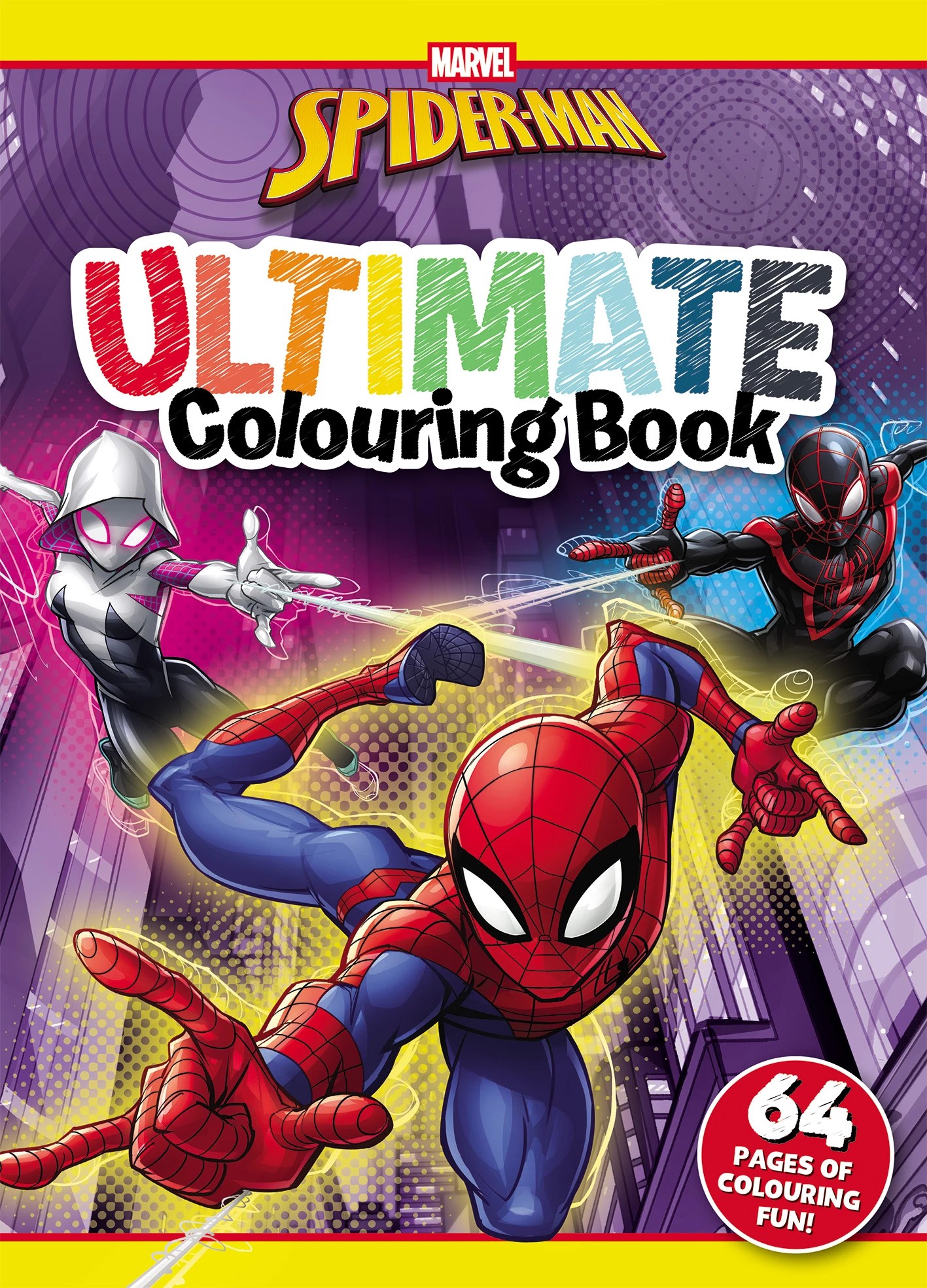 1 Marvel Spider-Man Ultimate Colouring Book