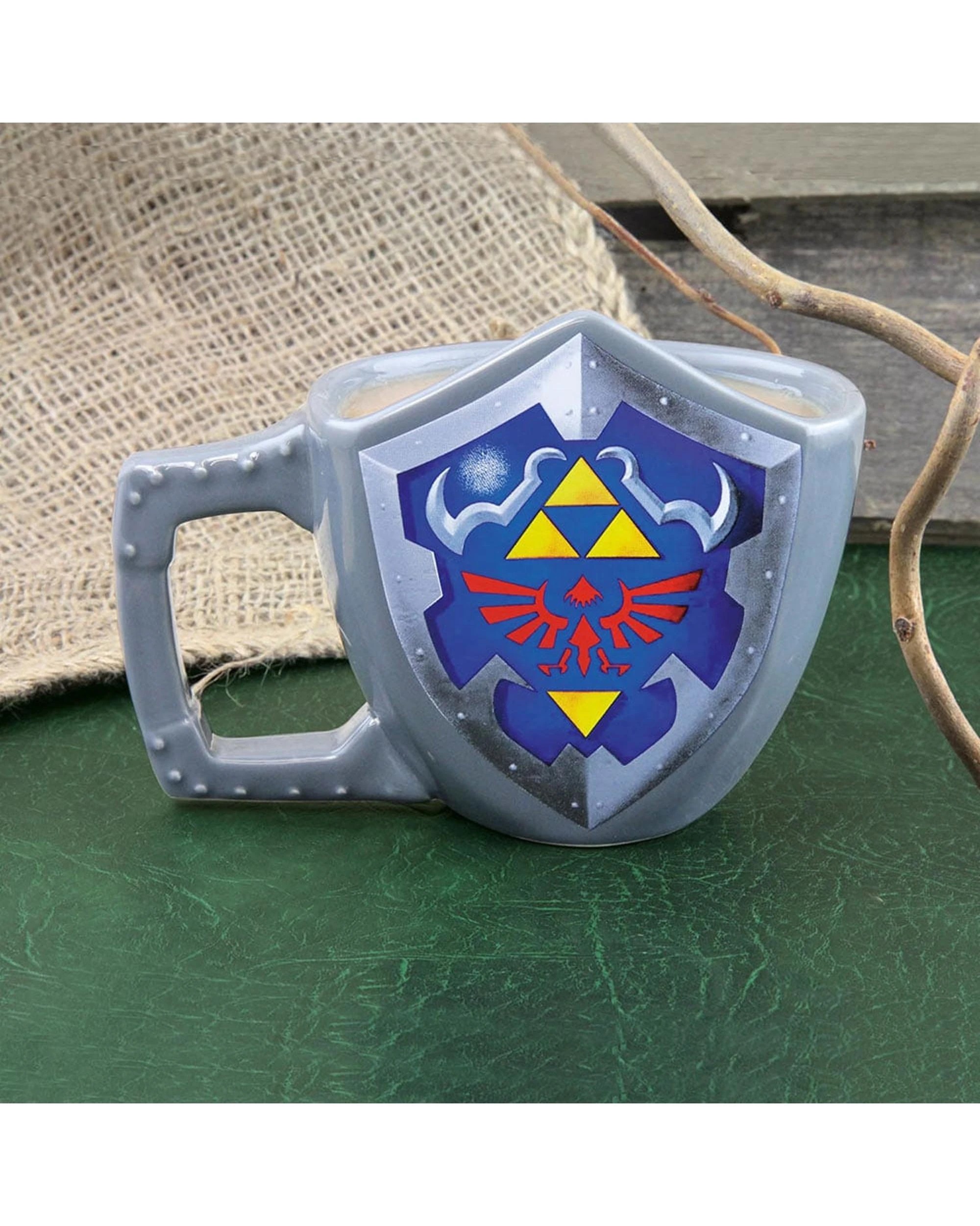 2 The Legend of Zelda Shield Mug - Multi, 2 of 3