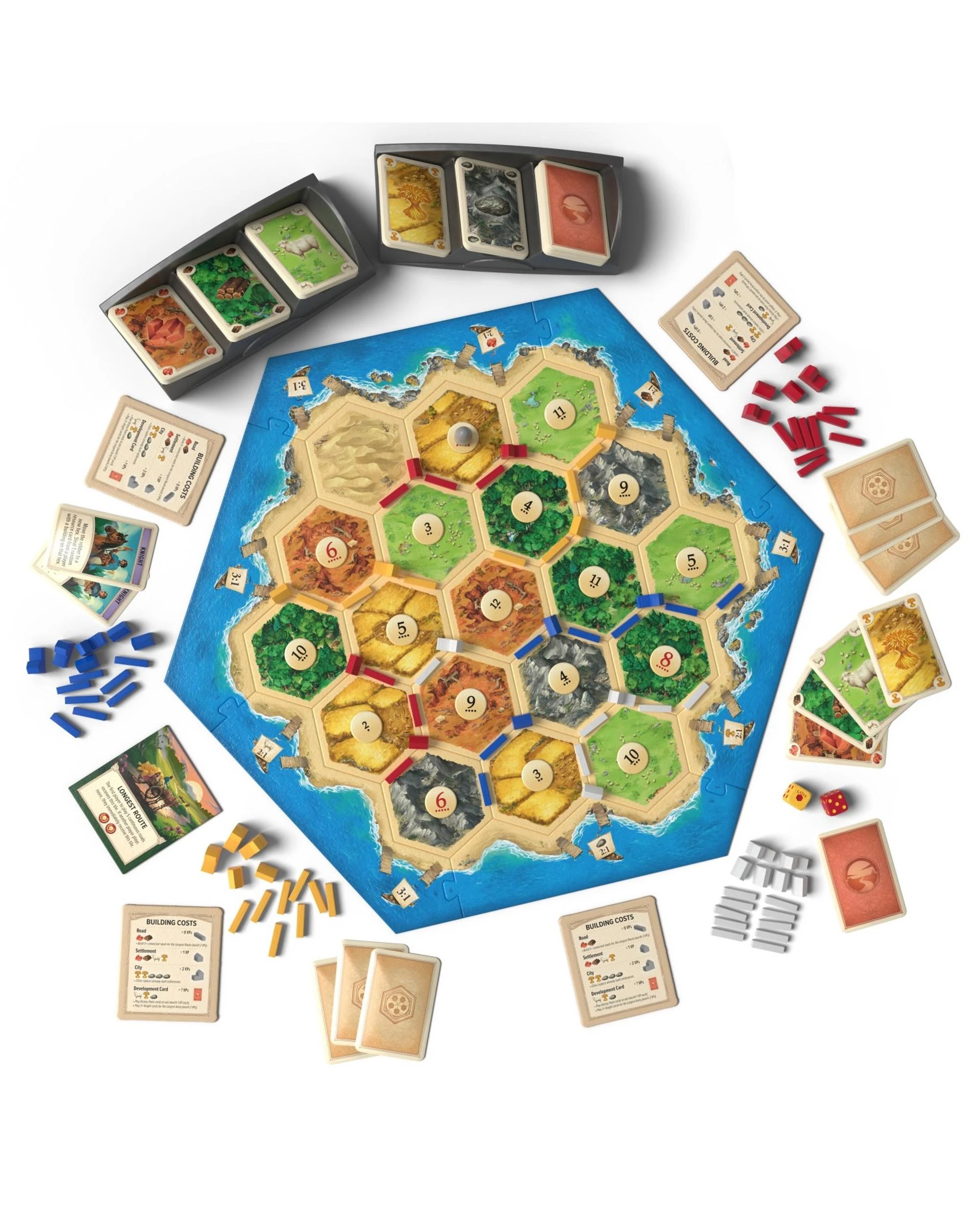 2 Catan 6th Edition Board Game, 2 of 7