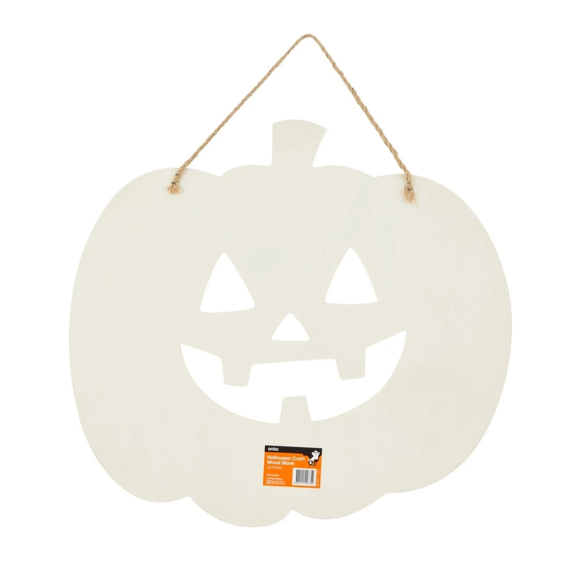 3 Halloween Craft Wood Blank - Pumpkin, 3 of 3